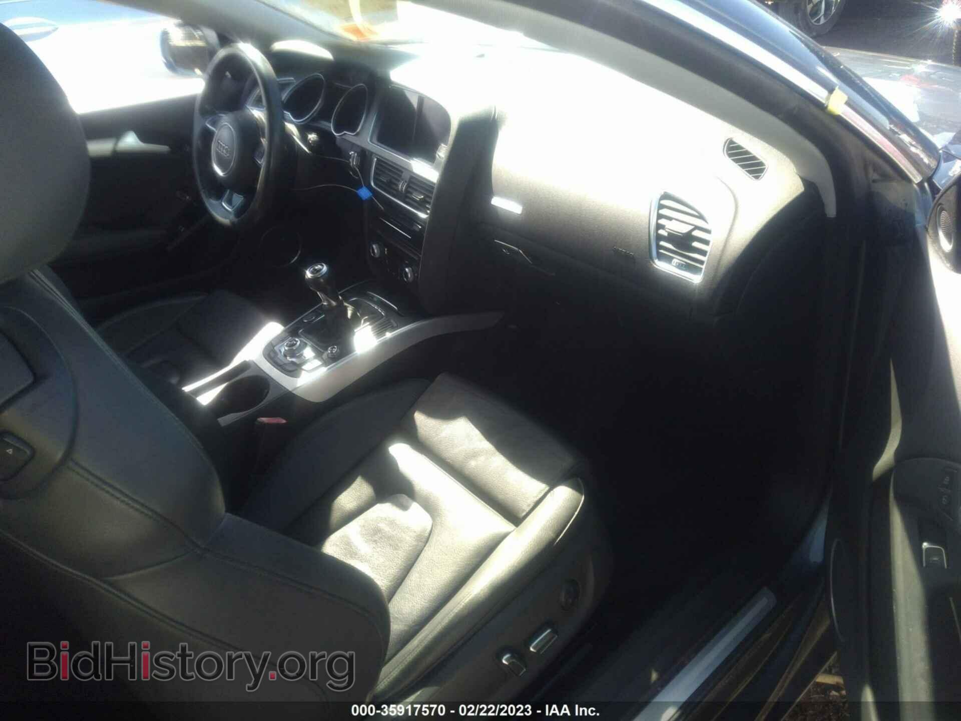 2013 AUDI A5 - VIN: WAURFAFR4DA026664 - Фото 5