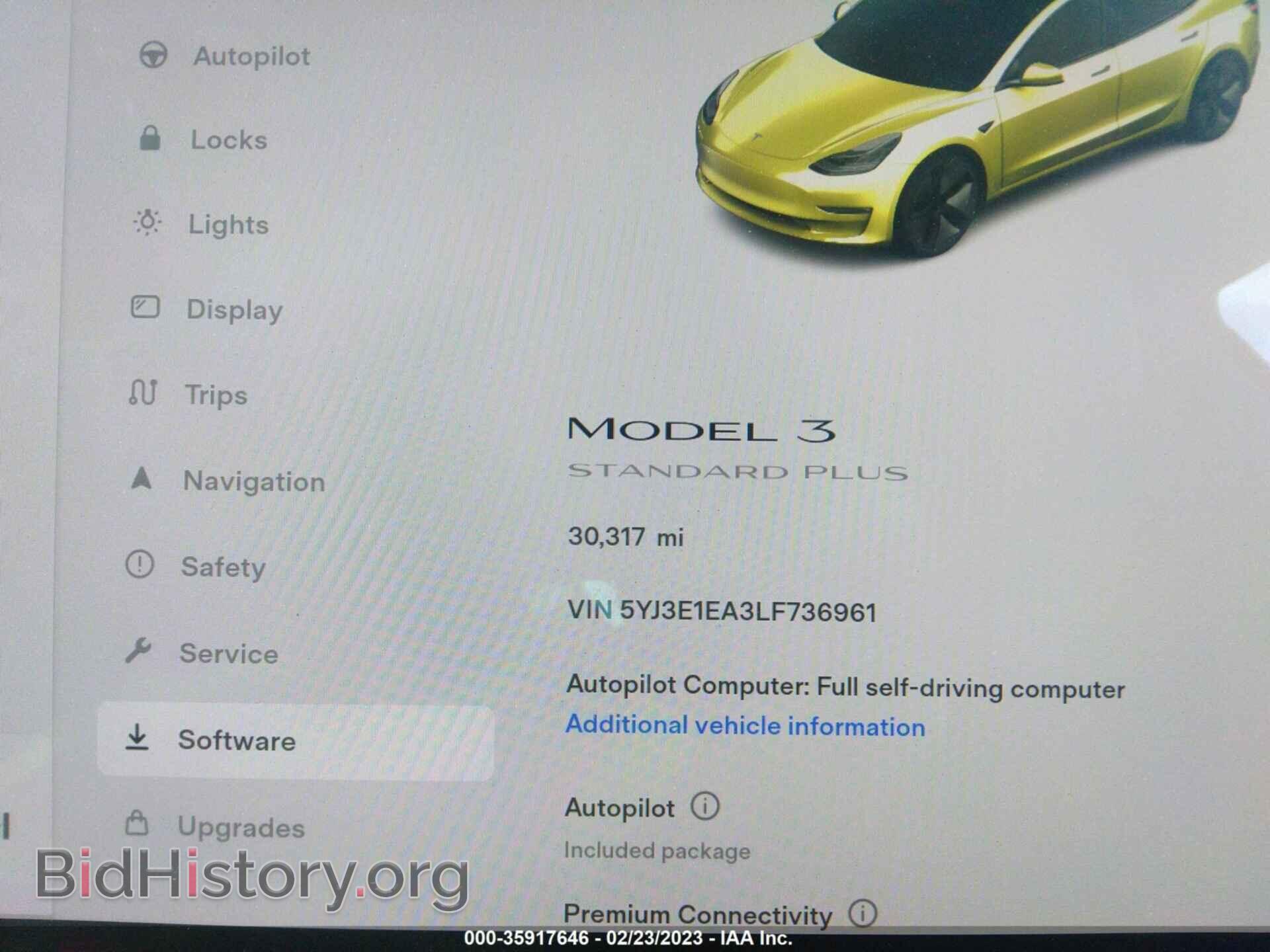 2020 TESLA MODEL 3 - VIN: 5YJ3E1EA3LF736961 - Photo 7