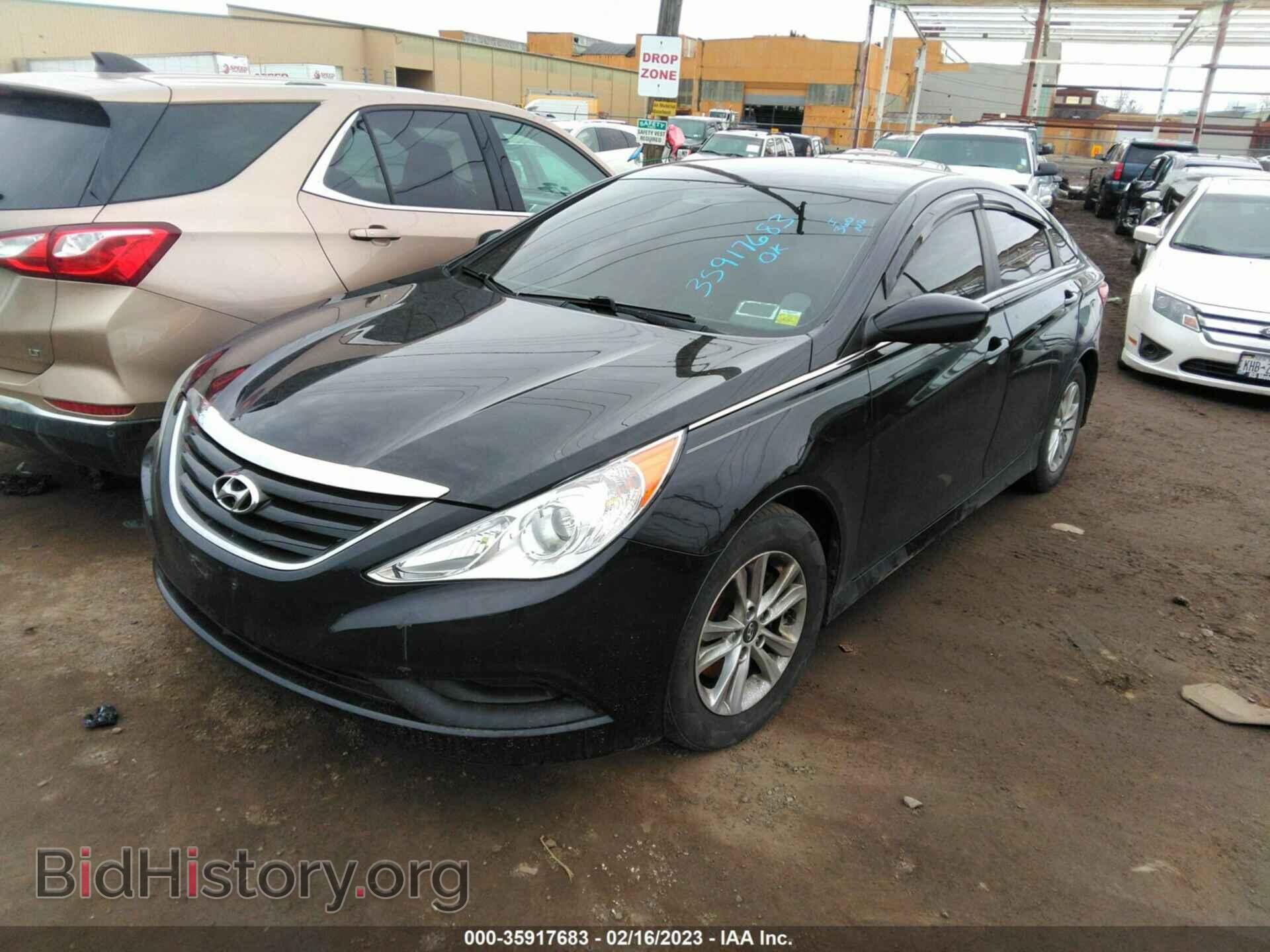 2014 HYUNDAI SONATA - VIN: 5NPEB4AC1EH902893 - Фото 2