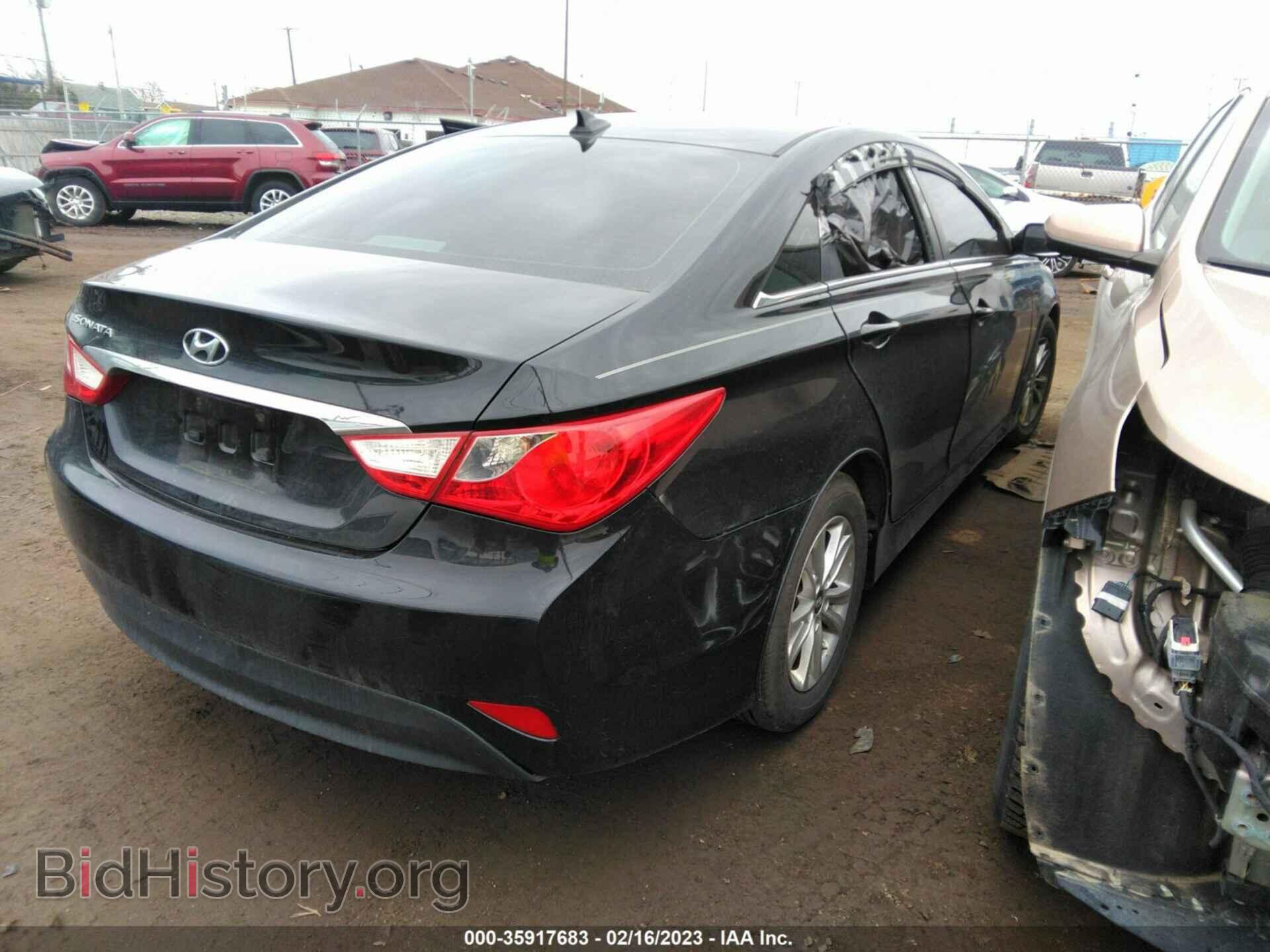 2014 HYUNDAI SONATA - VIN: 5NPEB4AC1EH902893 - Фото 4