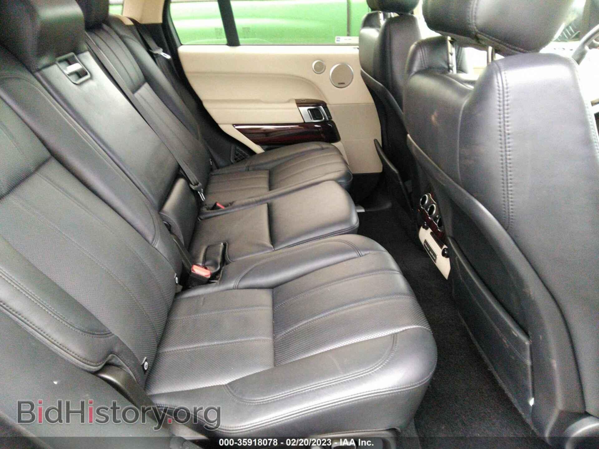 2014 LAND ROVER RANGE ROVER - VIN: SALGS2VF8EA132032 - Фото 8