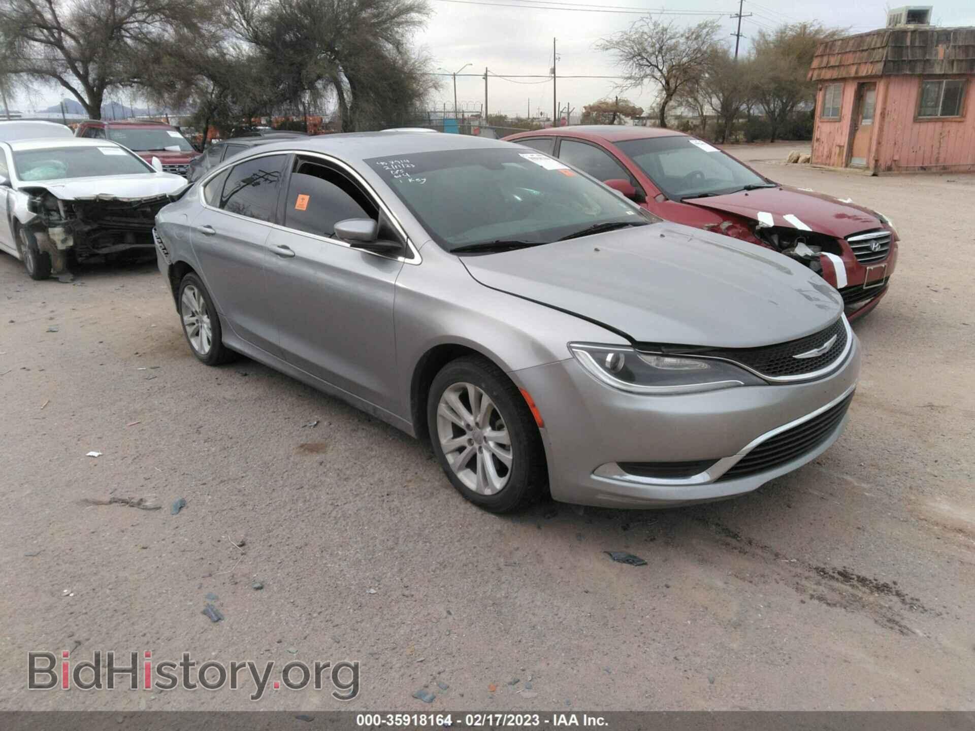 Фотография 1C3CCCAB6FN637562 - CHRYSLER 200 2015