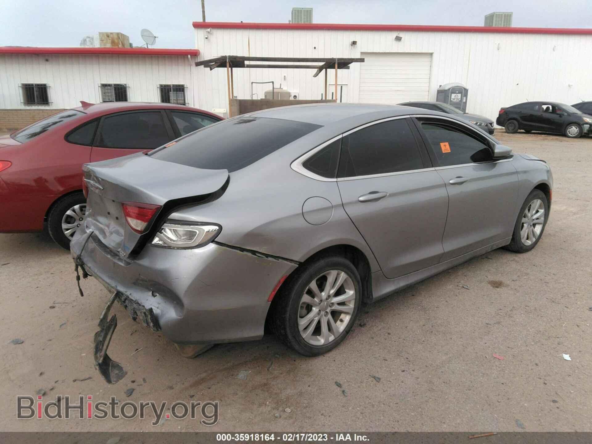 2015 CHRYSLER 200 - VIN: 1C3CCCAB6FN637562 - Фото 4