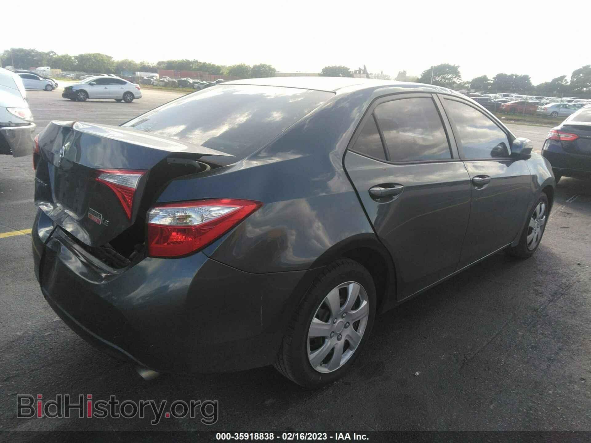 2015 TOYOTA COROLLA - VIN: 2T1BURHEXFC338182 - Фото 4
