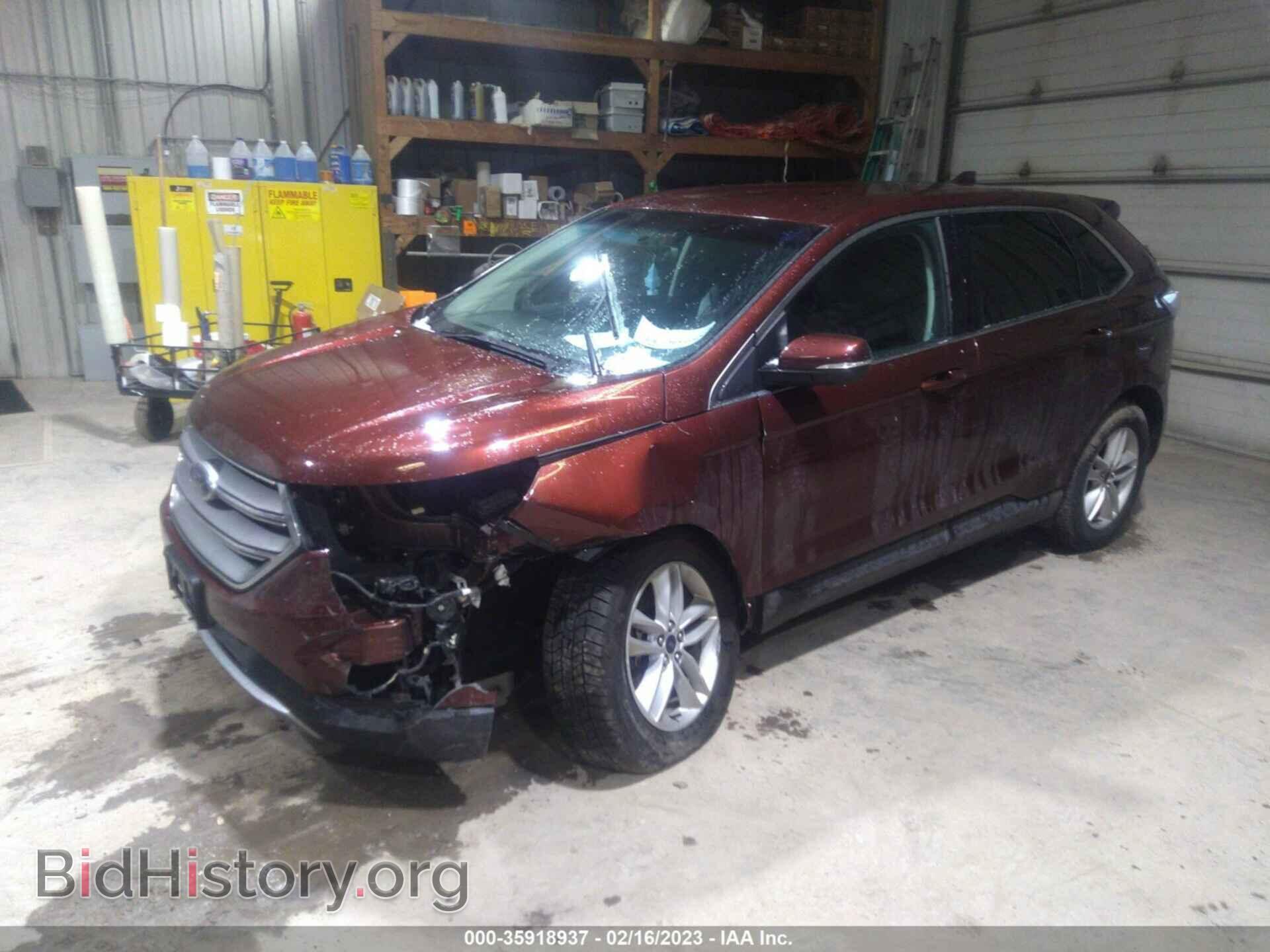 2016 FORD EDGE - VIN: 2FMPK4J92GBB71897 - Фото 2