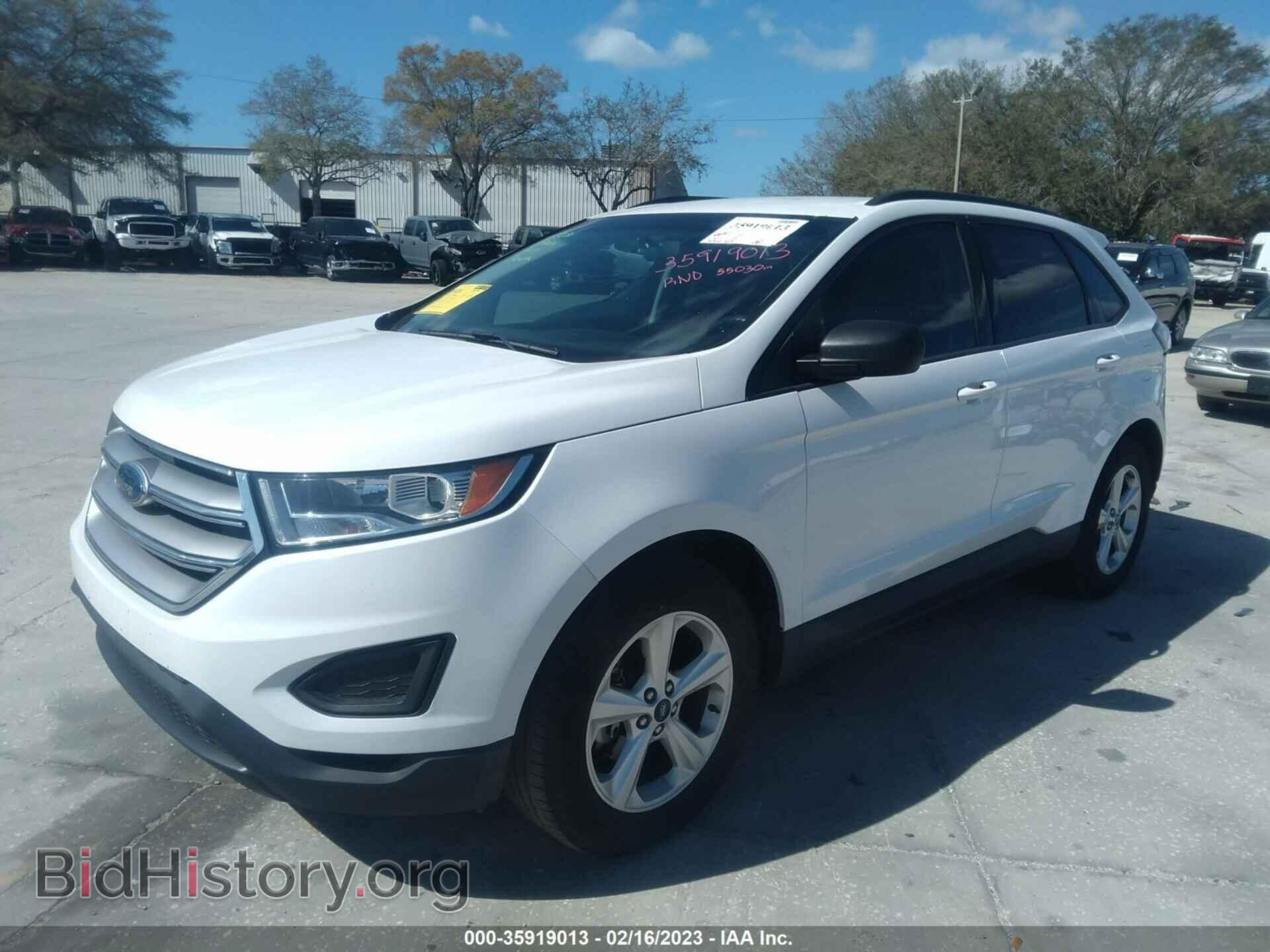 2018 FORD EDGE - VIN: 2FMPK3G90JBB72636 - Фото 2