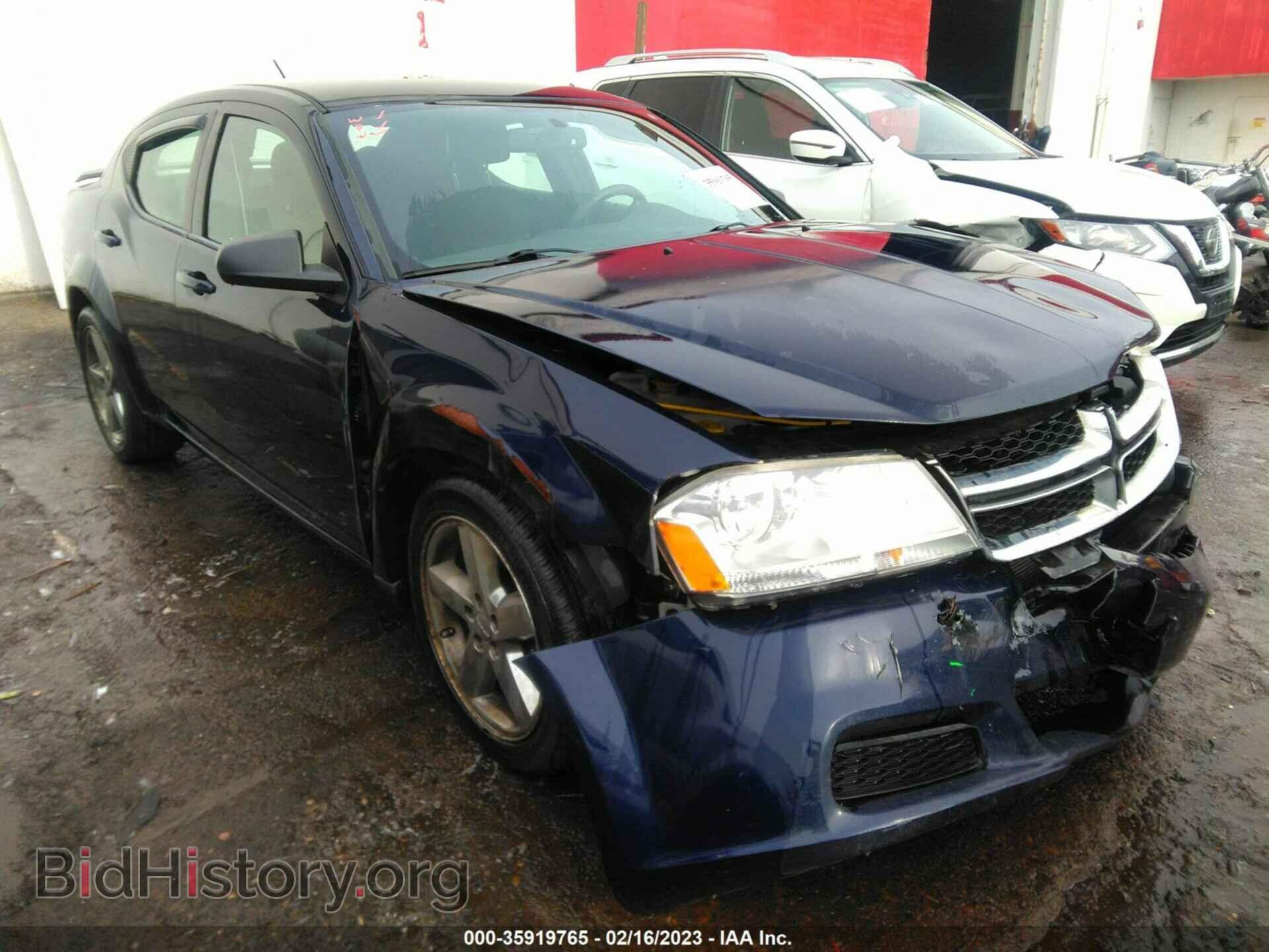 Photo 1C3CDZAB6DN621780 - DODGE AVENGER 2013