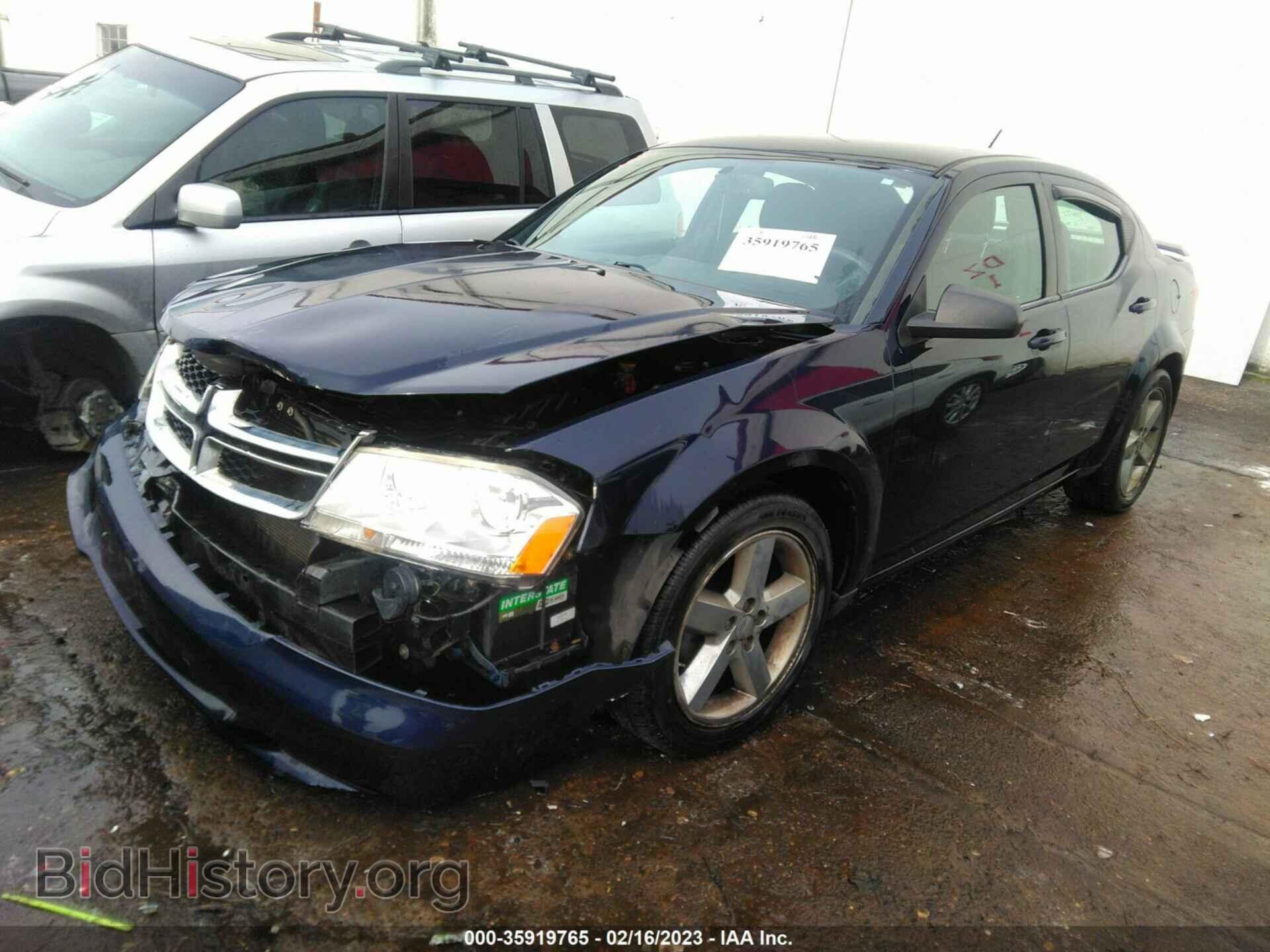 2013 DODGE AVENGER - VIN: 1C3CDZAB6DN621780 - Фото 2