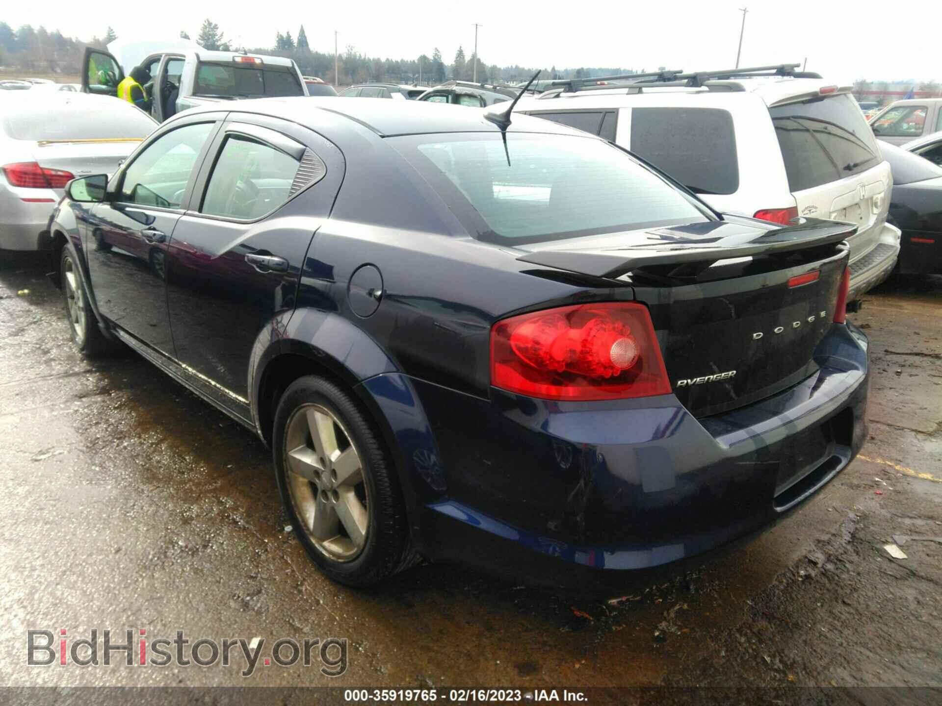 2013 DODGE AVENGER - VIN: 1C3CDZAB6DN621780 - Фото 3