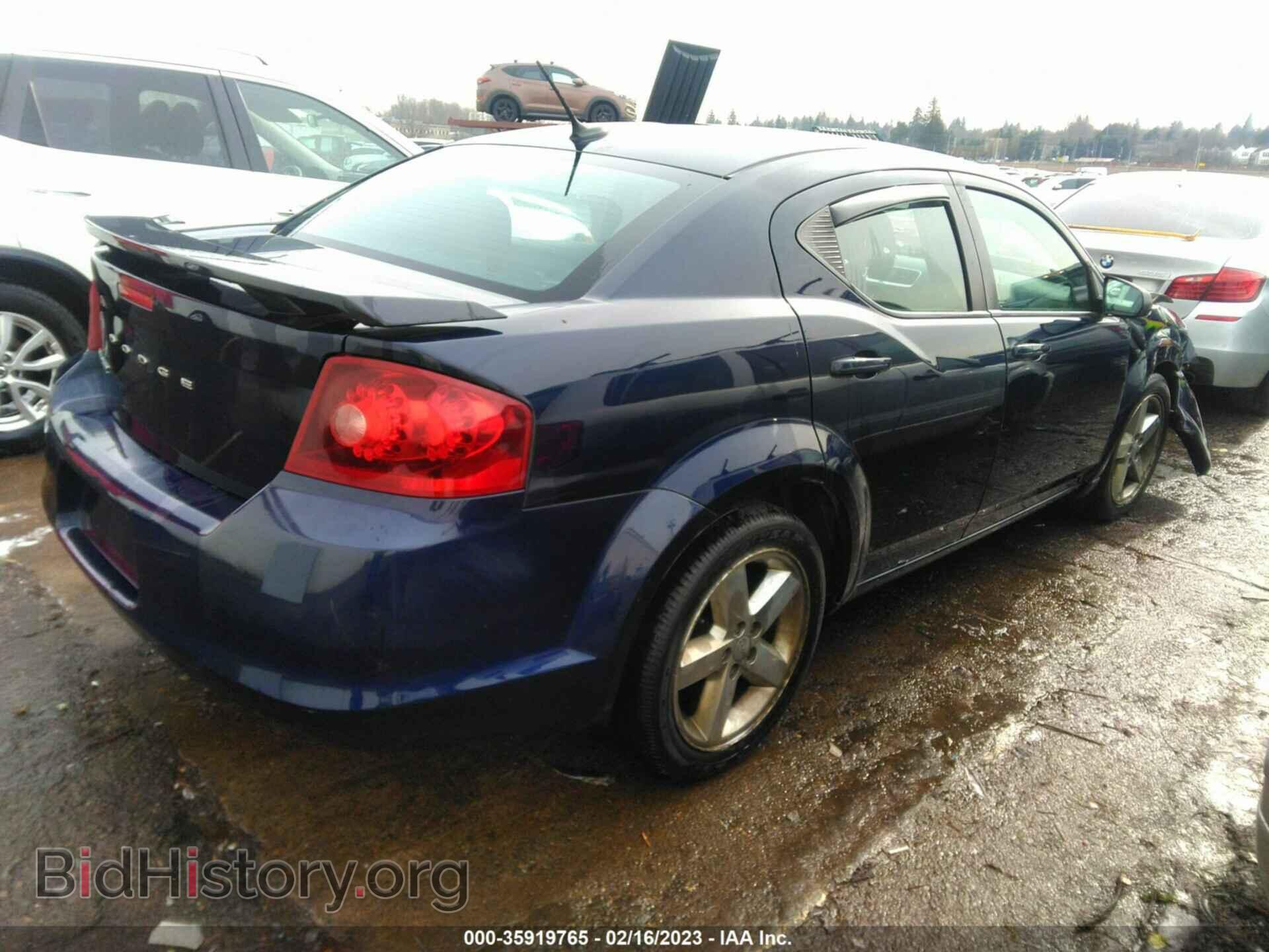 2013 DODGE AVENGER - VIN: 1C3CDZAB6DN621780 - Фото 4