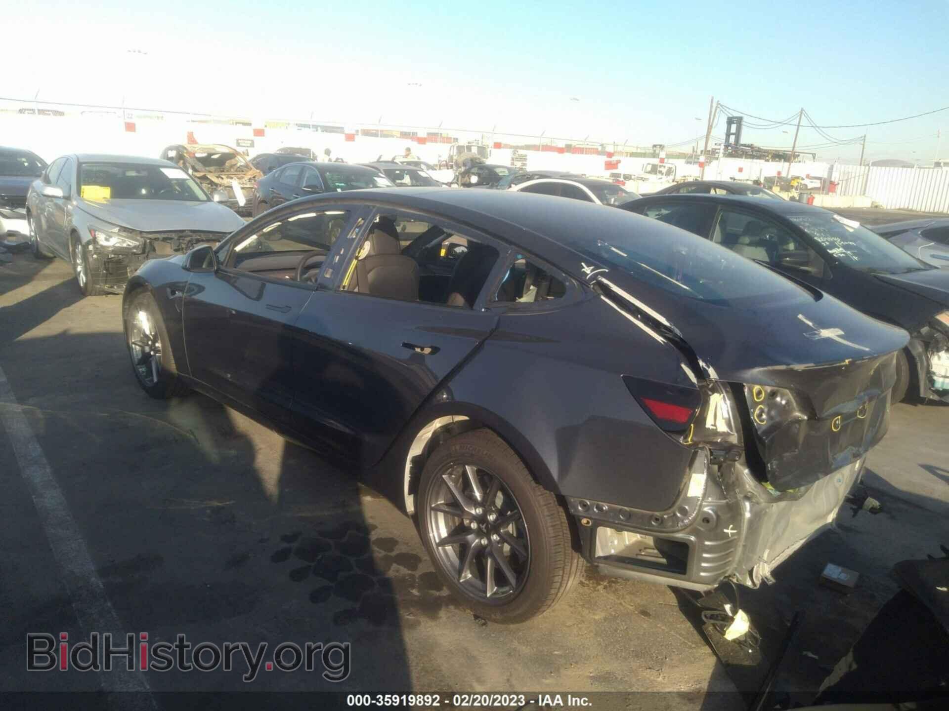 2022 TESLA MODEL 3 - VIN: 5YJ3E1EB8NF247144 - Фото 3