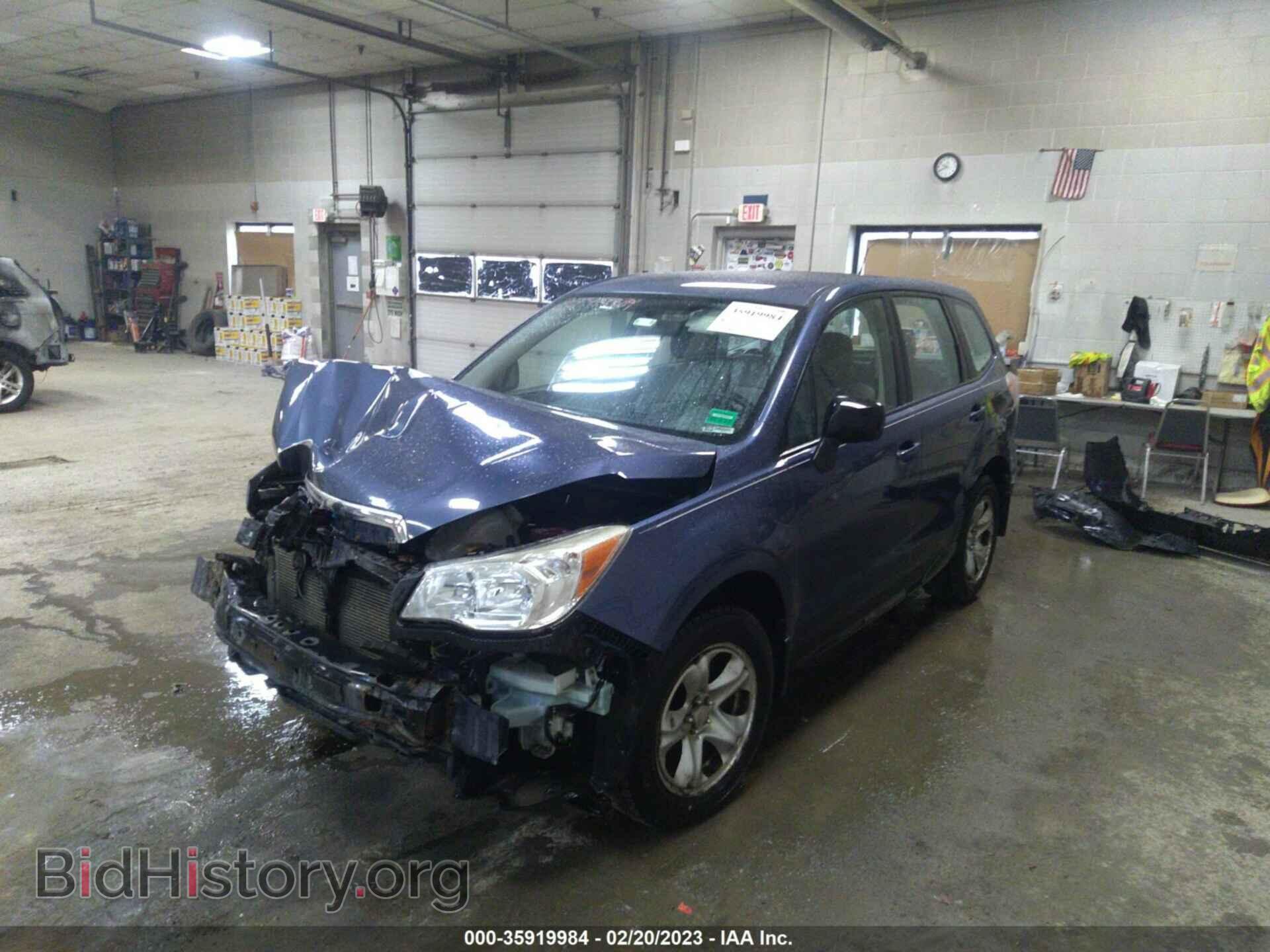 2014 SUBARU FORESTER - VIN: JF2SJAAC6EG426683 - Фото 2