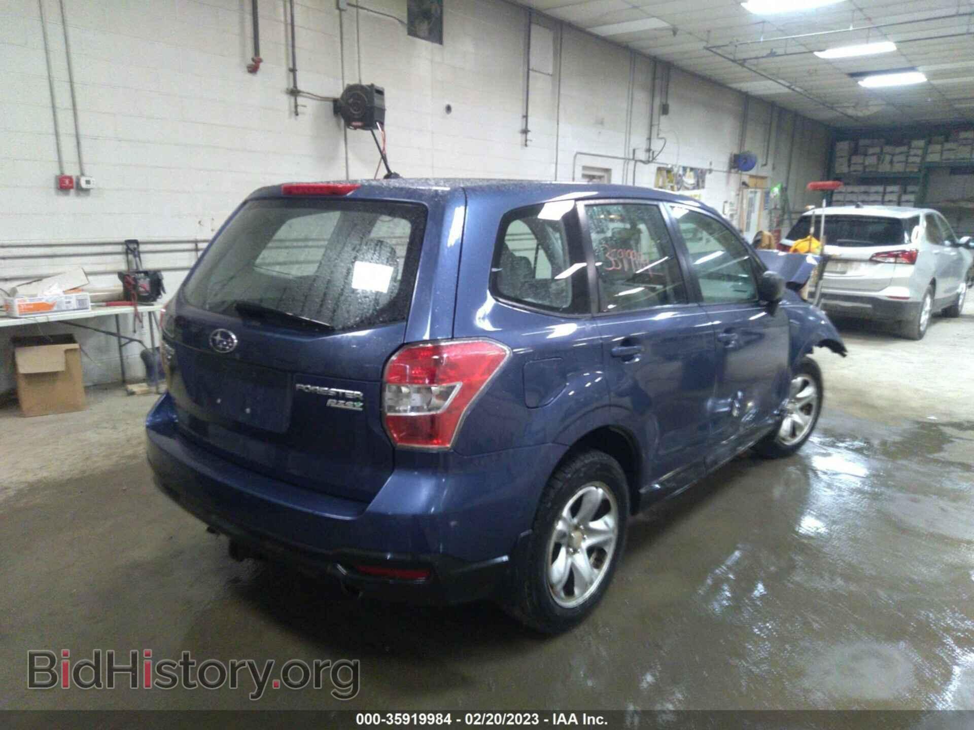 2014 SUBARU FORESTER - VIN: JF2SJAAC6EG426683 - Фото 4