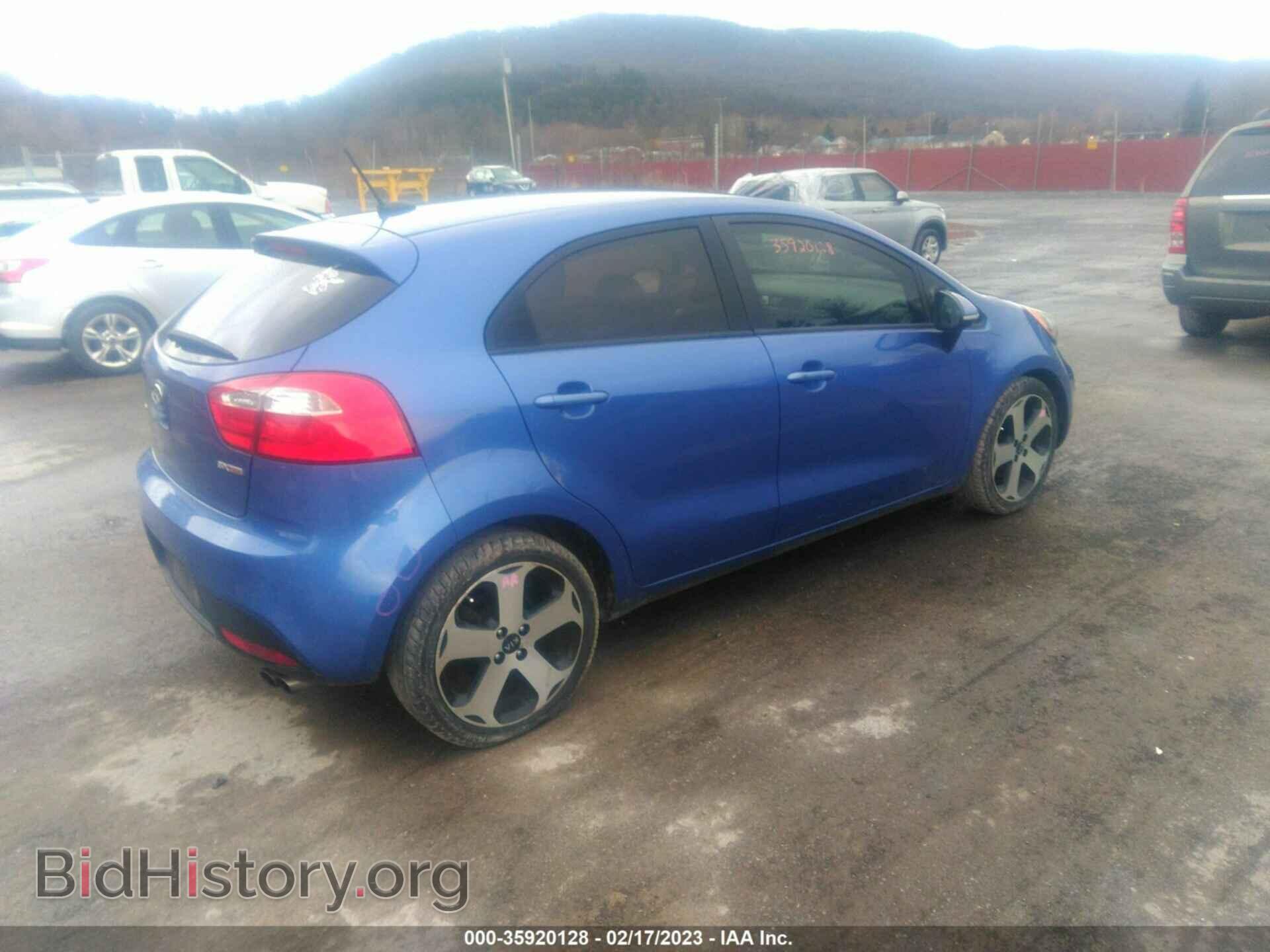 2013 KIA RIO - VIN: KNADN5A37D6154097 - Фото 4