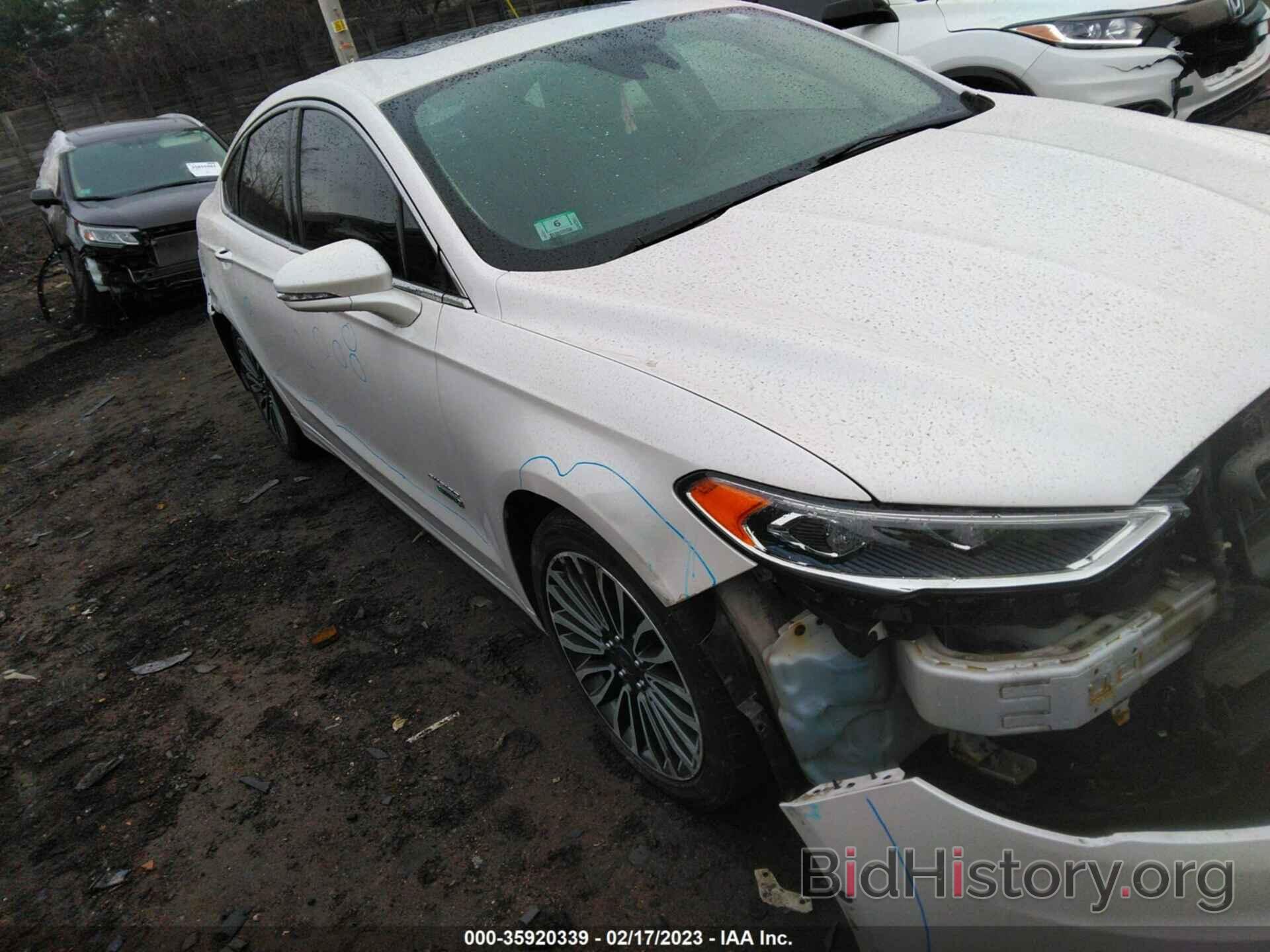 Photo 3FA6P0SU5HR147146 - FORD FUSION ENERGI 2017