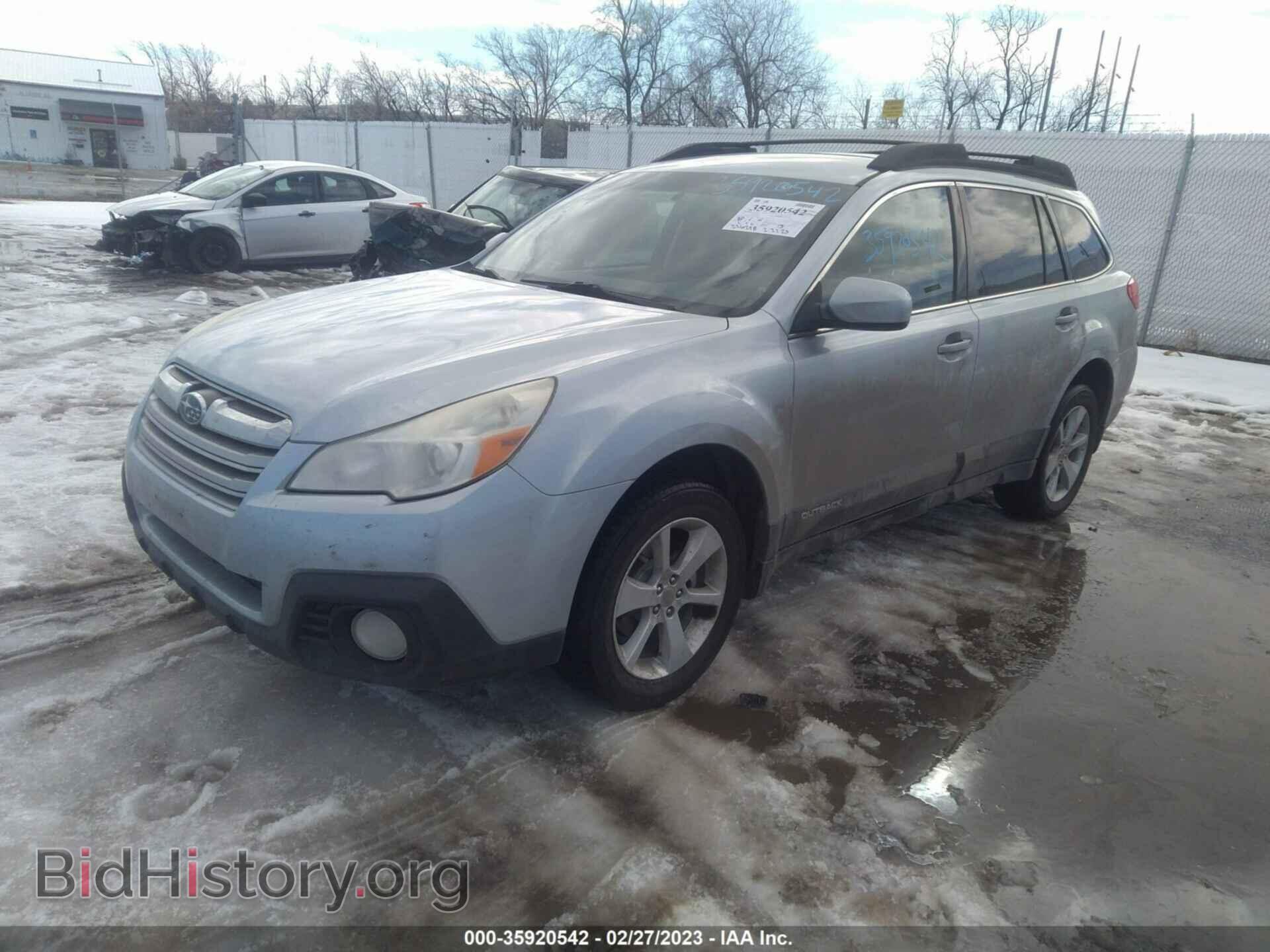 2014 SUBARU OUTBACK - VIN: 4S4BRCCC7E3213180 - Фото 2