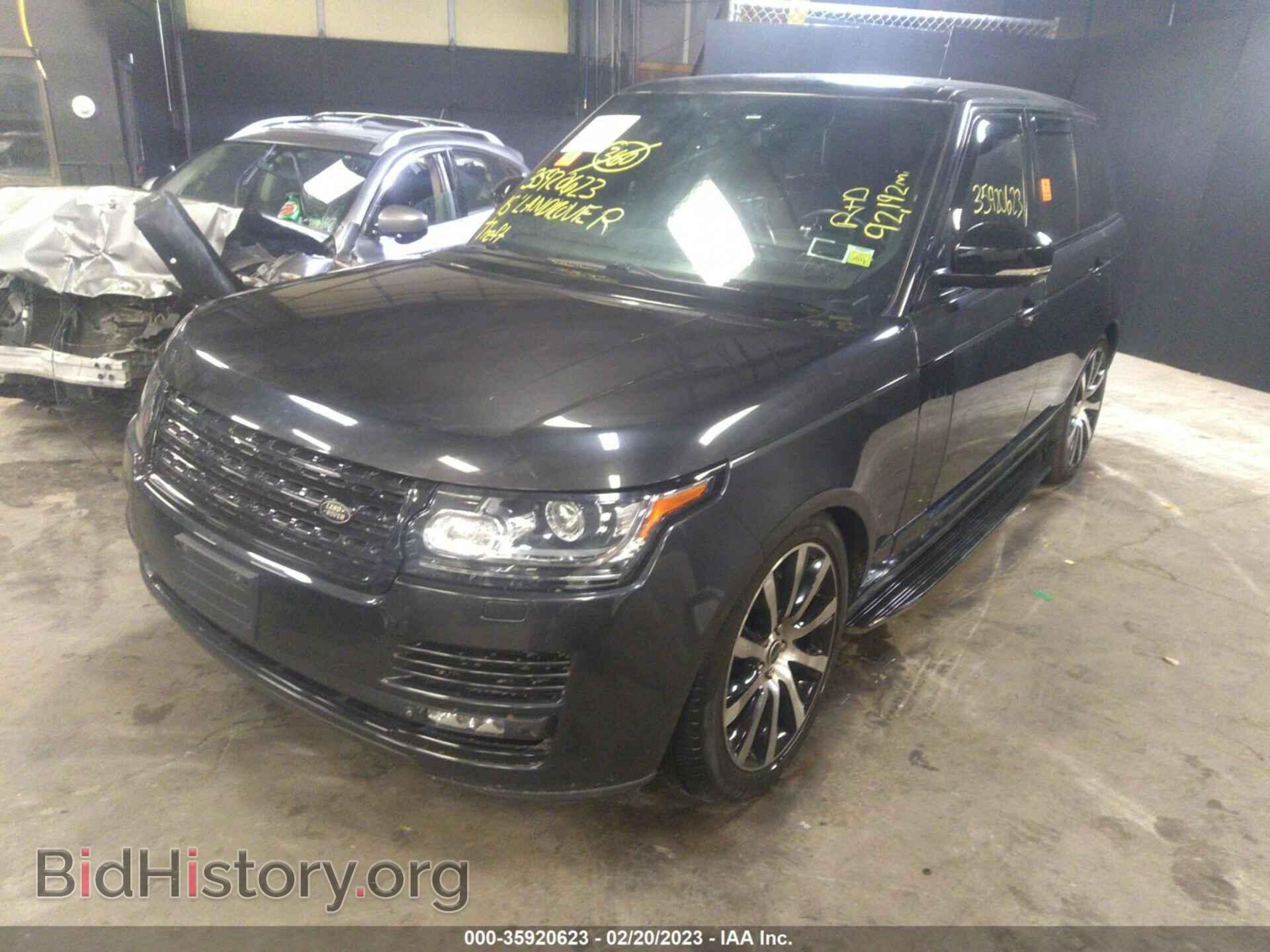 2015 LAND ROVER RANGE ROVER - VIN: SALGS2TF6FA218329 - Фото 2