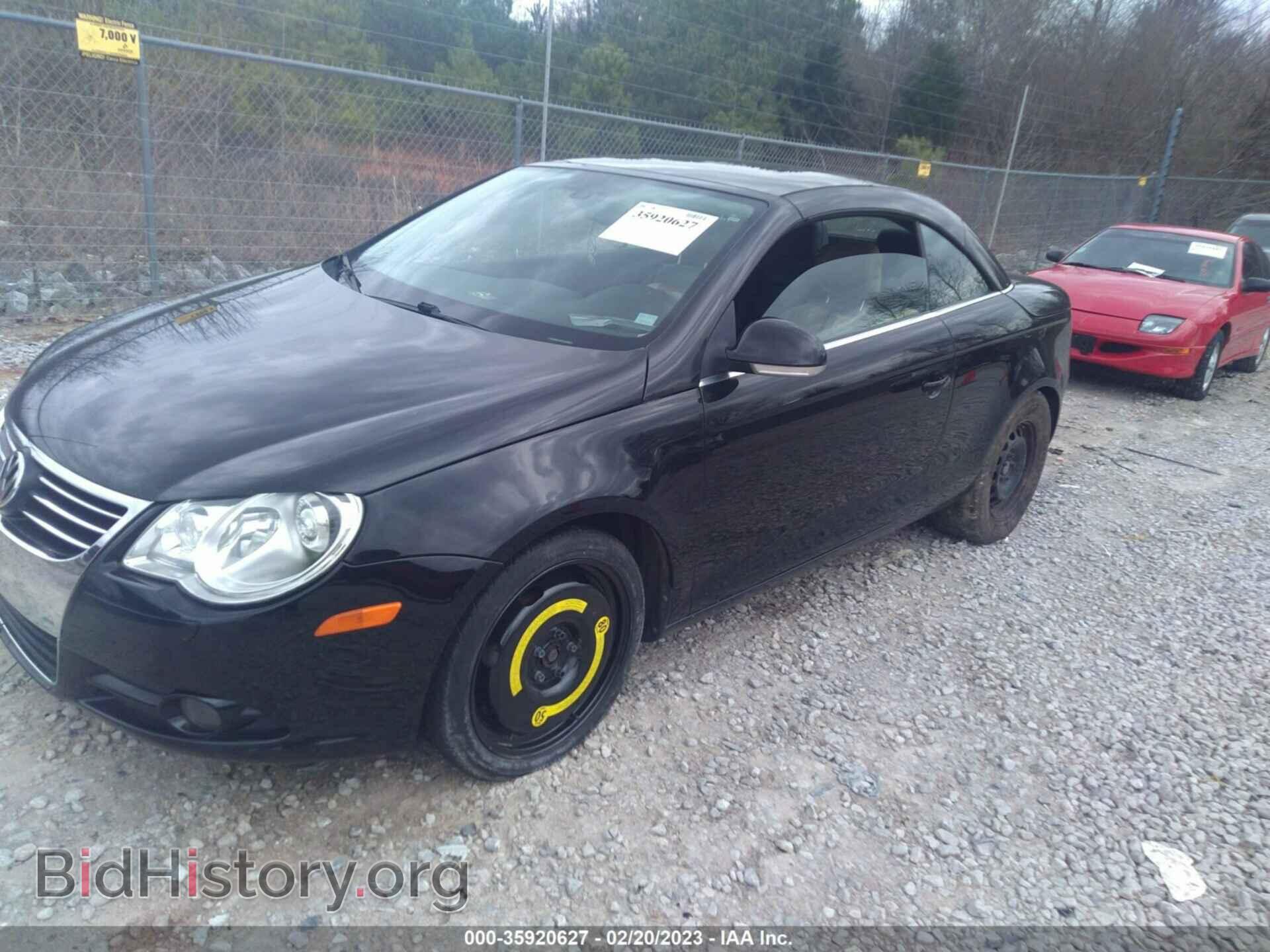 2007 VOLKSWAGEN EOS - VIN: WVWFB71F87V032613 - Фото 2