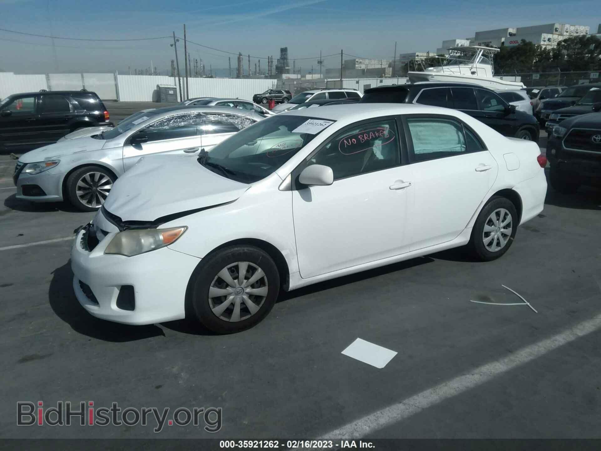 2011 TOYOTA COROLLA - VIN: JTDBU4EE8B9123732 - Фото 2