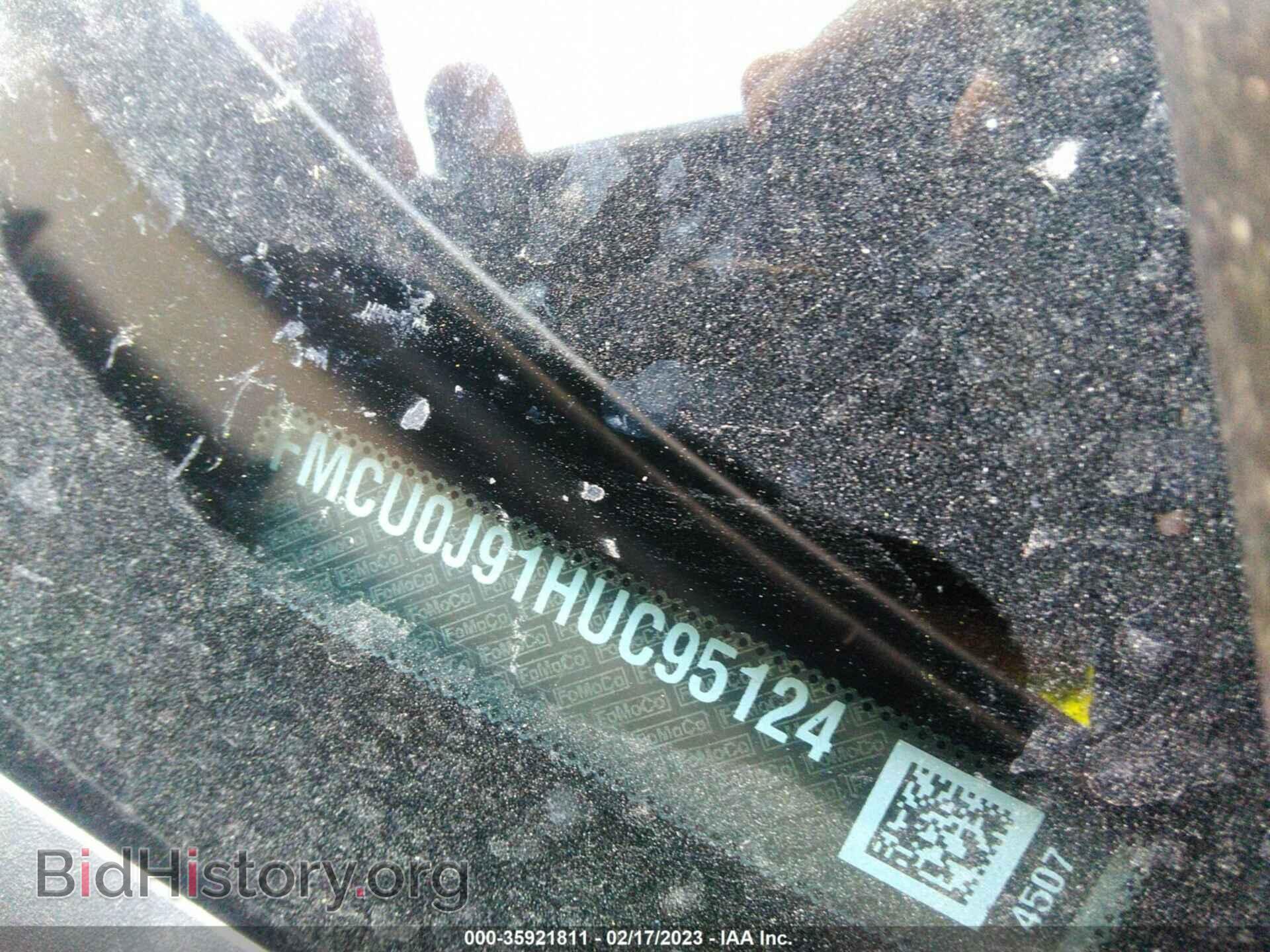 2017 FORD ESCAPE - VIN: 1FMCU0J91HUC95124 - Фото 9