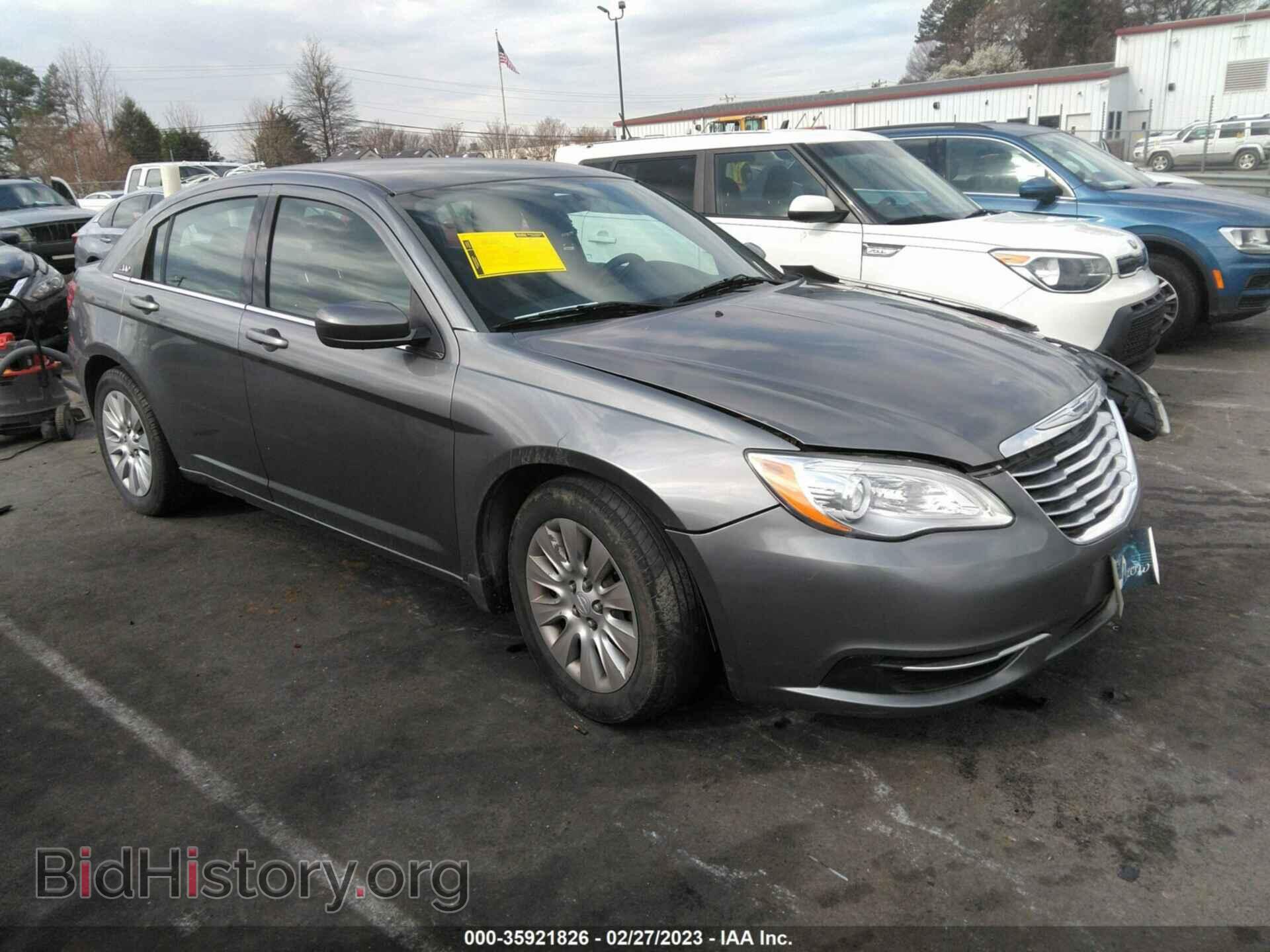 Фотография 1C3CCBAB1CN296058 - CHRYSLER 200 2012