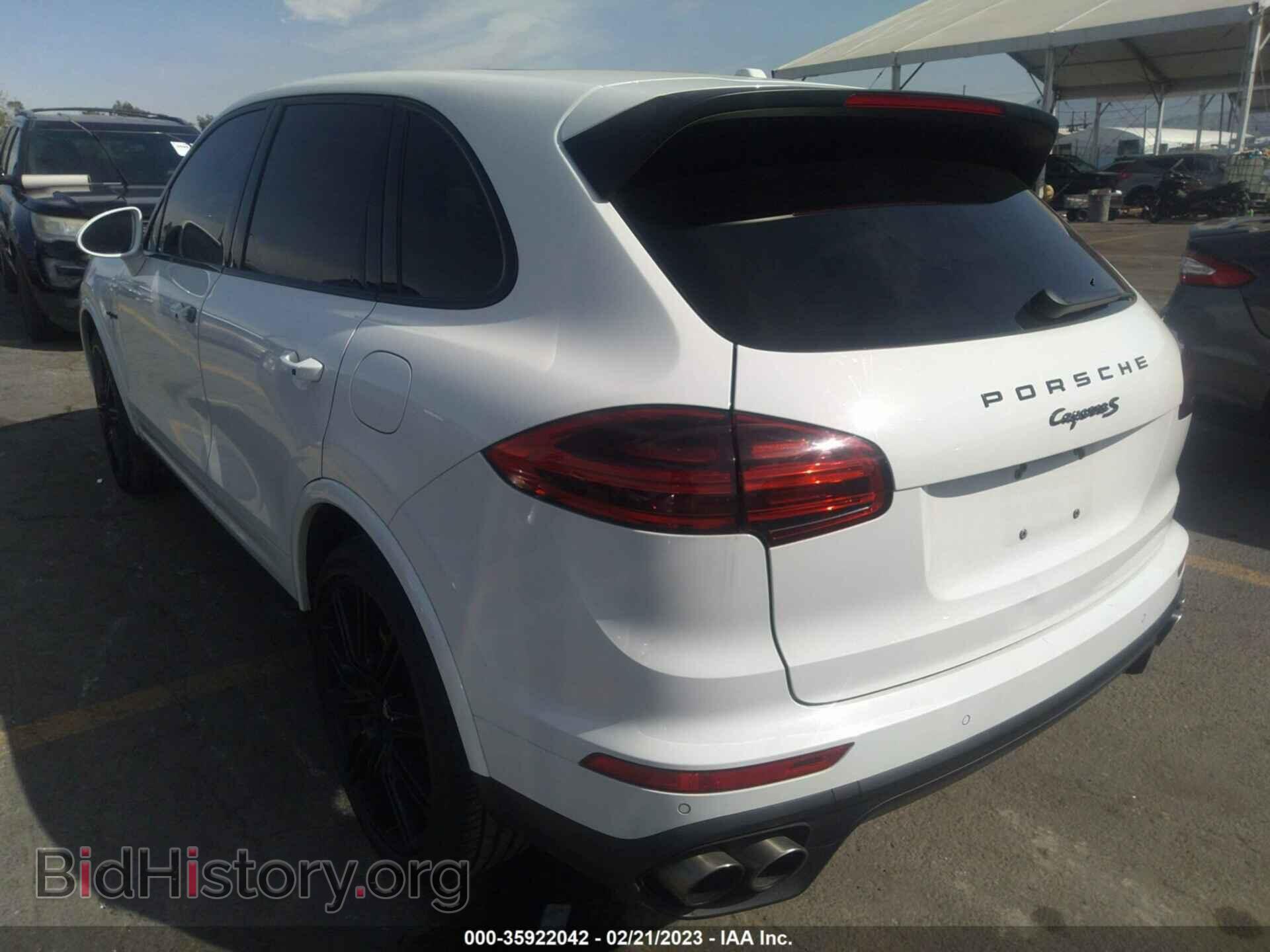 2017 PORSCHE CAYENNE - VIN: WP1AE2A22HLA68956 - Фото 3