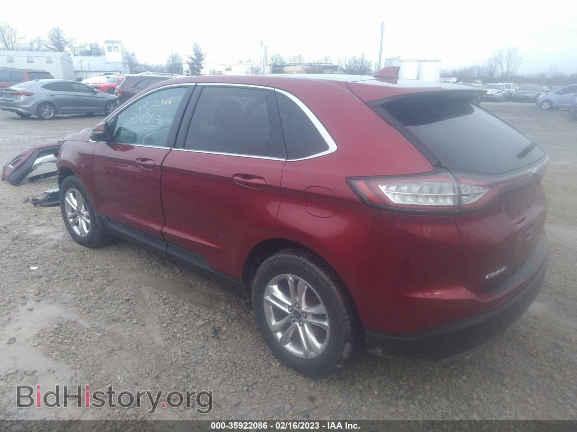 2016 FORD EDGE - VIN: 2FMPK3J94GBC10256 - Фото 3