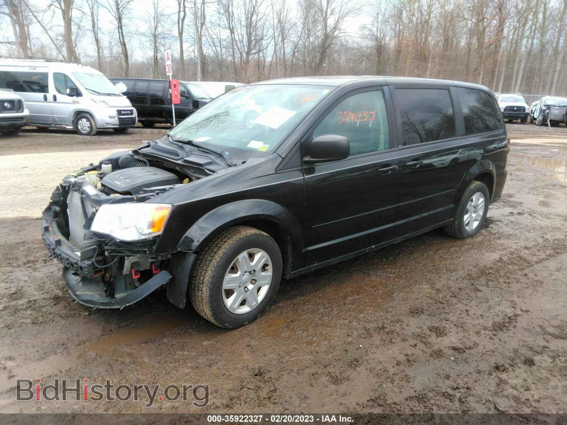 2012 DODGE GRAND CARAVAN - VIN: 2C4RDGBG2CR349363 - Фото 2