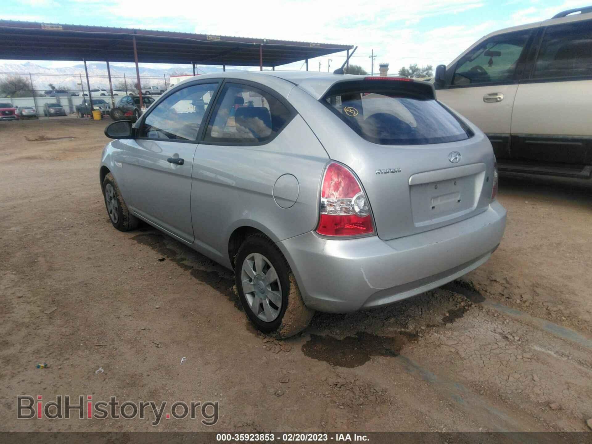 2007 HYUNDAI ACCENT - VIN: KMHCM36C17U053714 - Фото 3