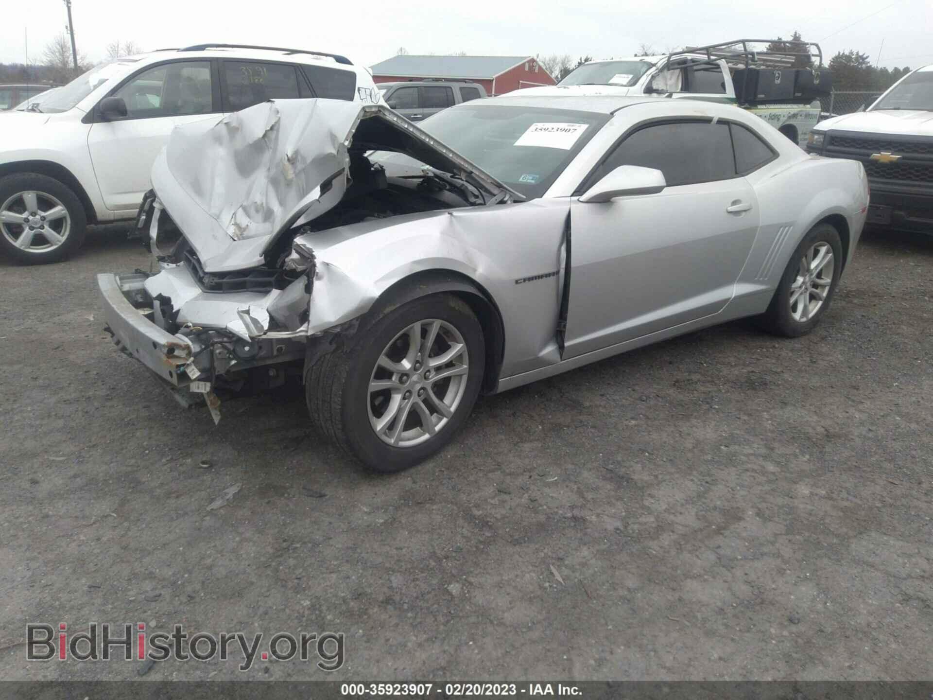 2014 CHEVROLET CAMARO - VIN: 2G1FA1E33E9238107 - Фото 2