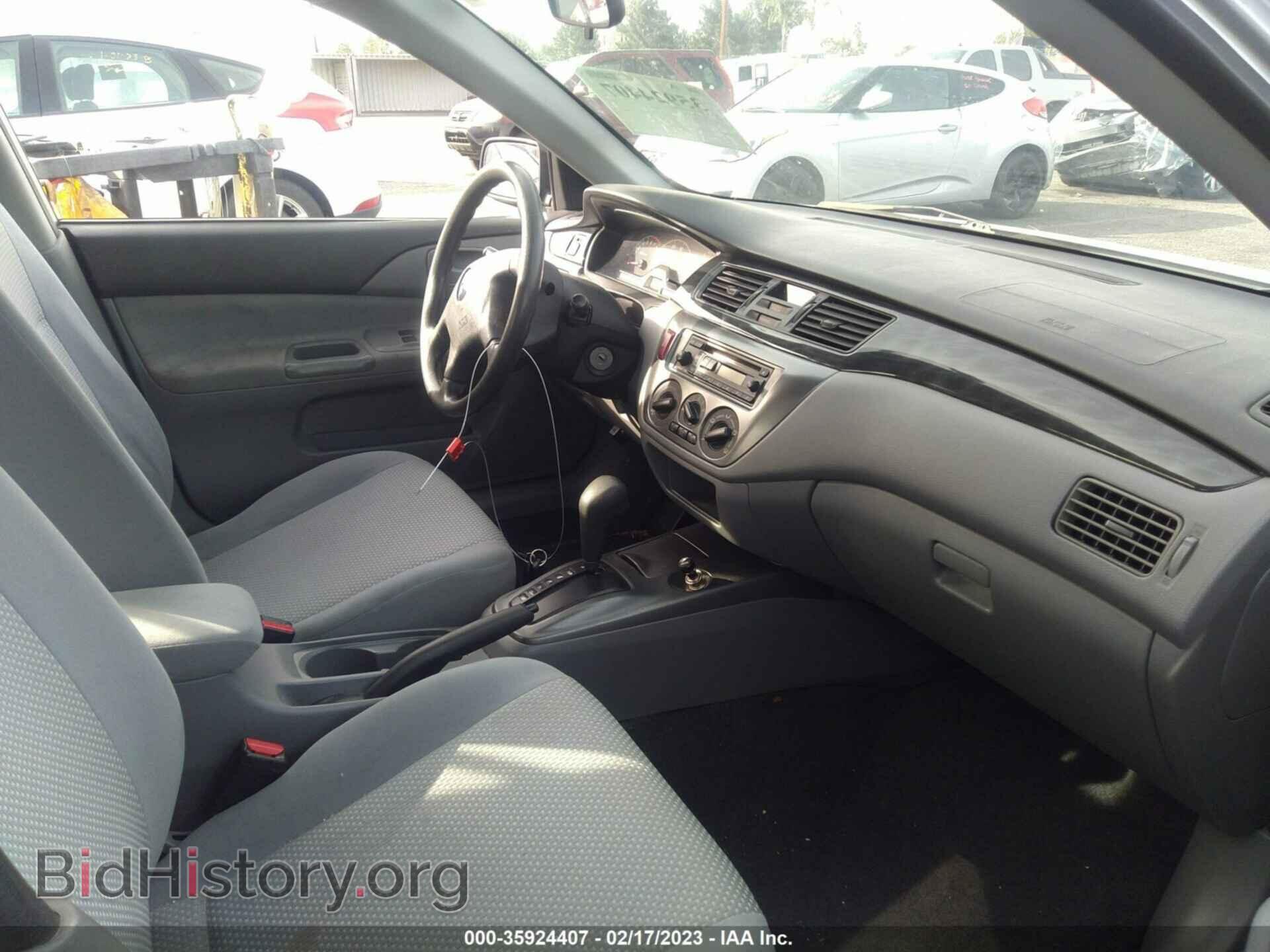 2006 MITSUBISHI LANCER - VIN: JA3AJ26E96U054977 - Фото 5