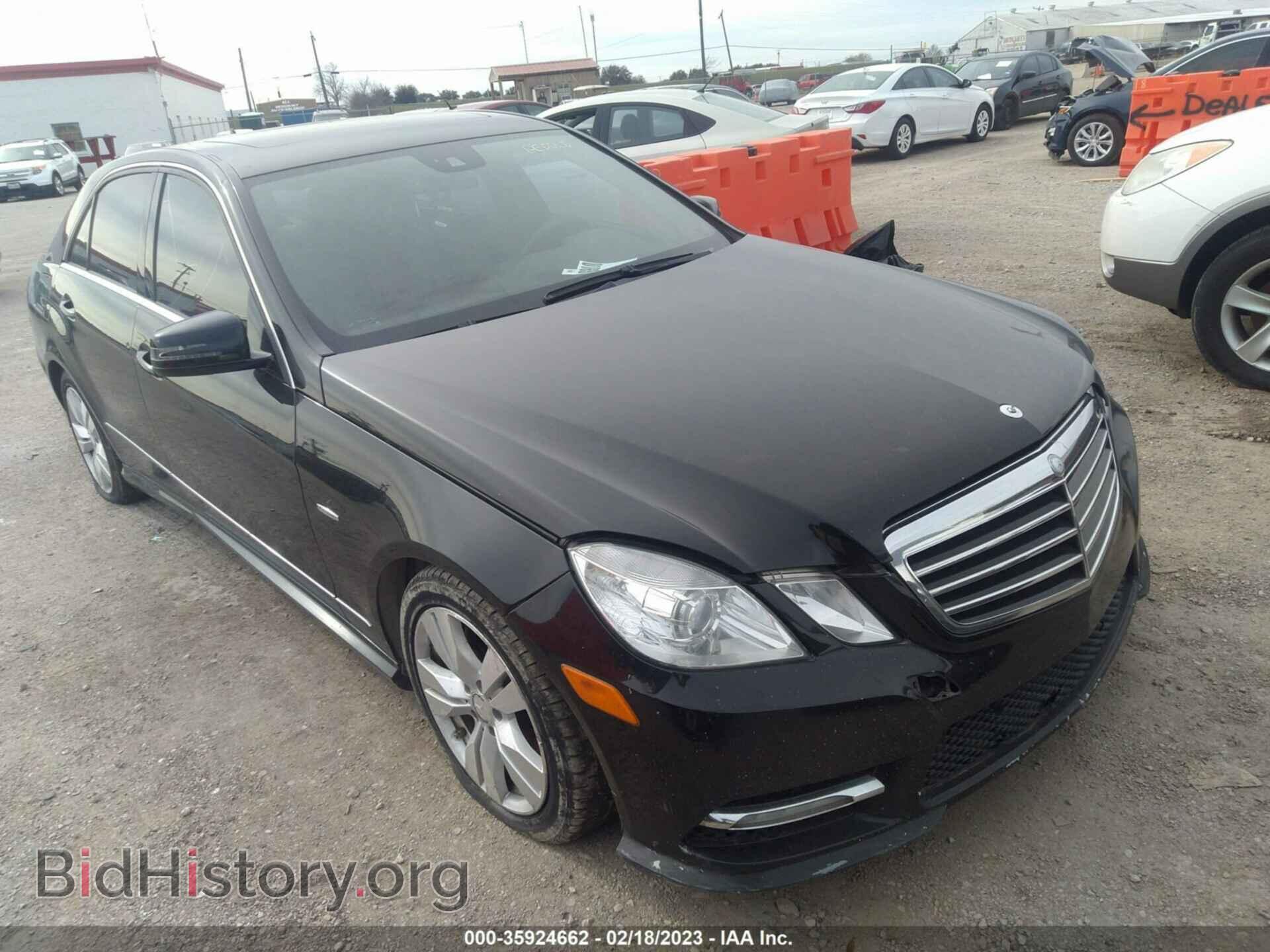 Фотография WDDHF2EB2CA539229 - MERCEDES-BENZ E-CLASS 2012