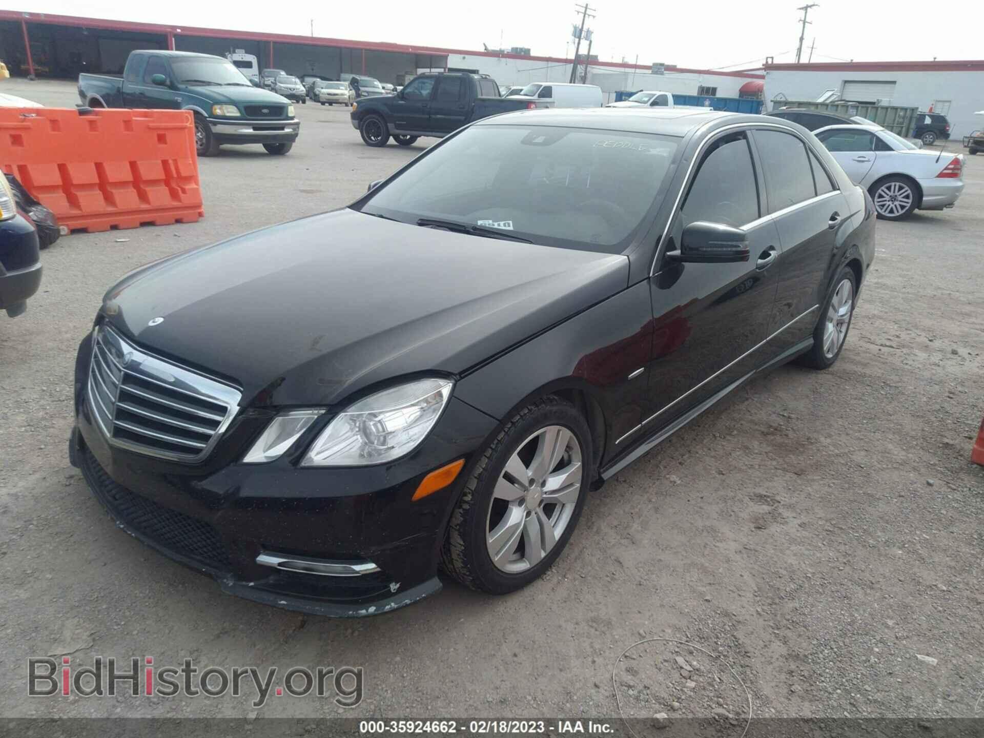 2012 MERCEDES-BENZ E-CLASS - VIN: WDDHF2EB2CA539229 - Фото 2