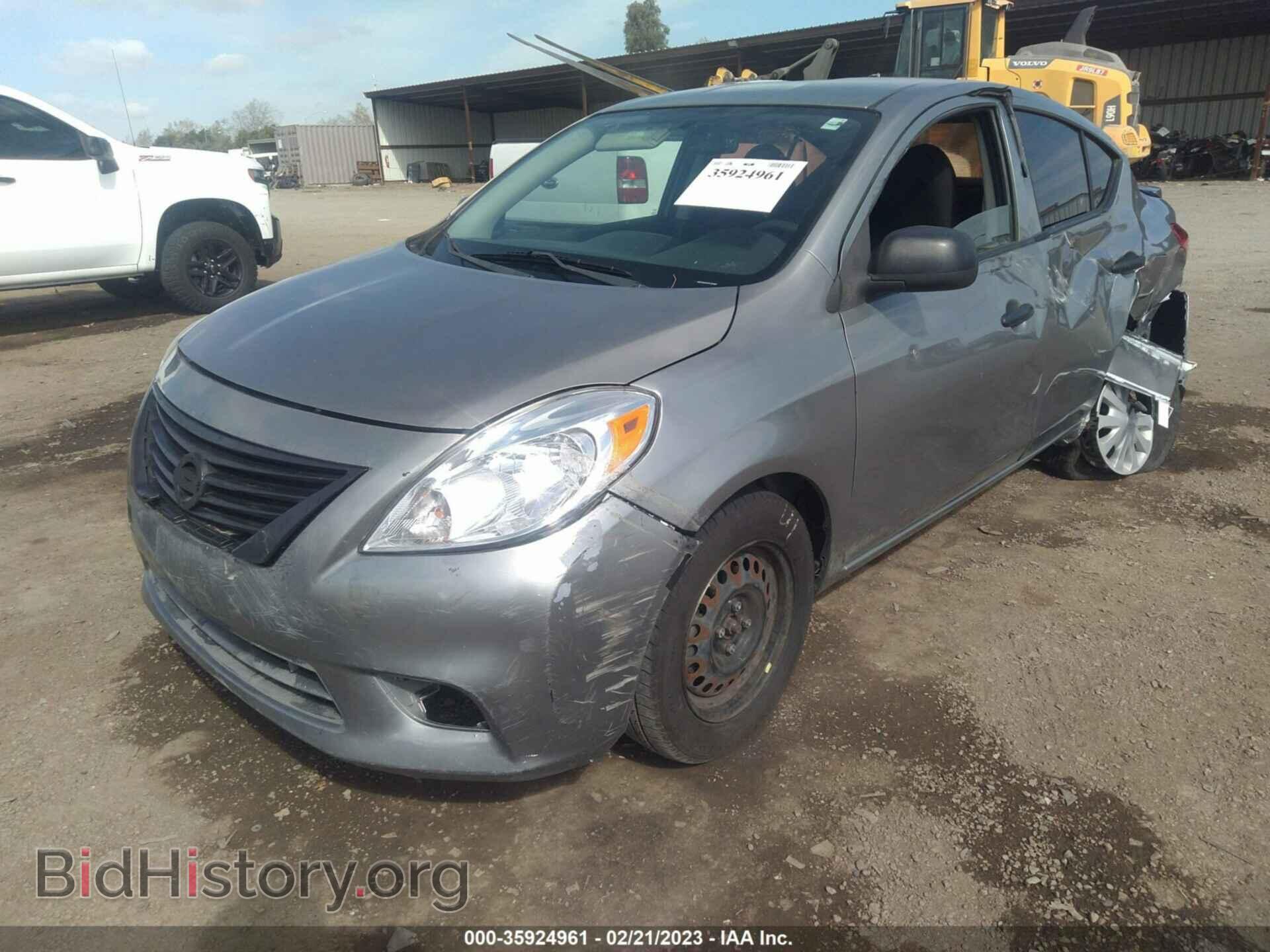2014 NISSAN VERSA - VIN: 3N1CN7AP1EL853863 - Фото 2