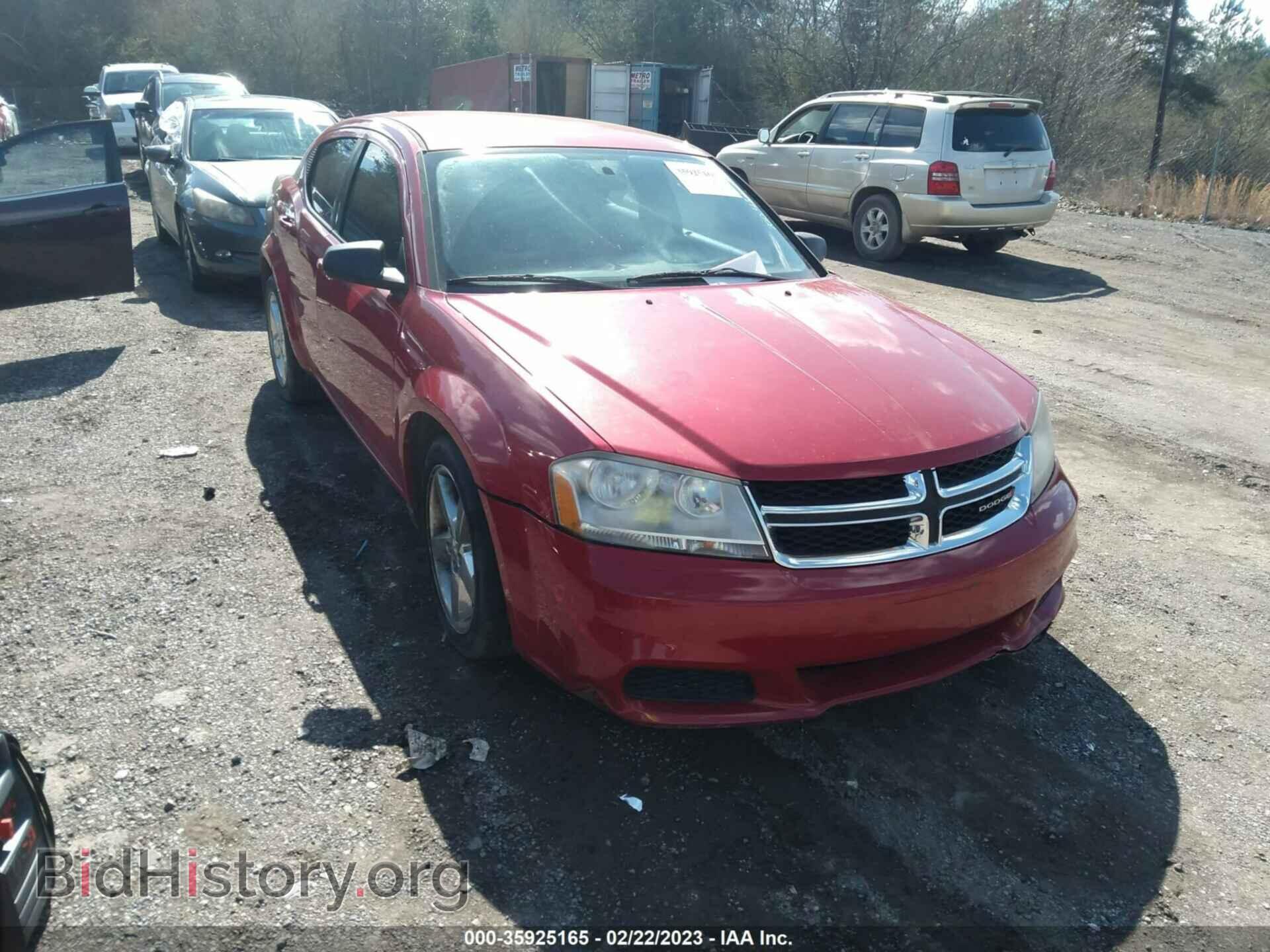 Photo 1C3CDZAB6DN700432 - DODGE AVENGER 2013