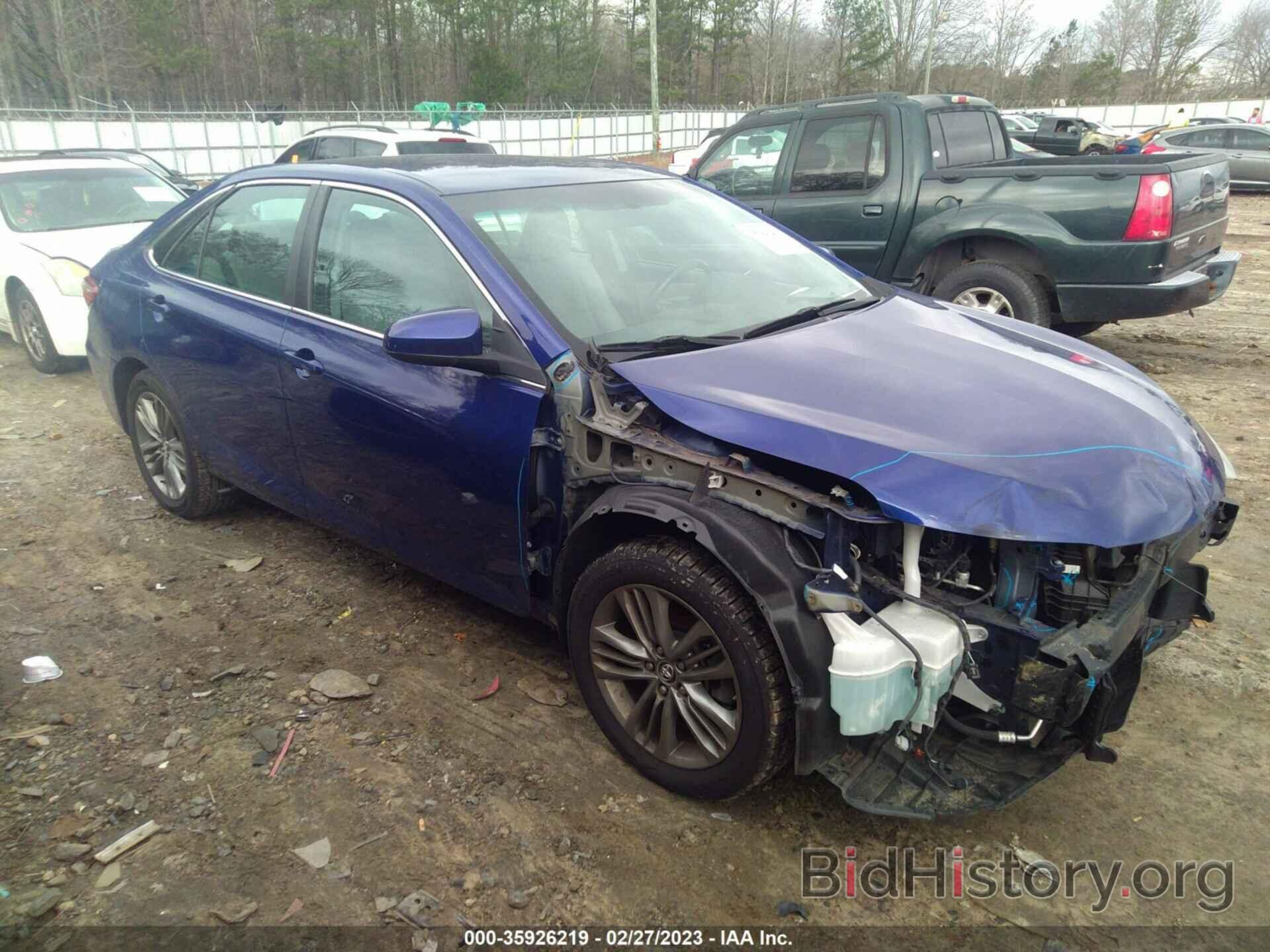 Photo 4T1BF1FK3GU563130 - TOYOTA CAMRY 2016