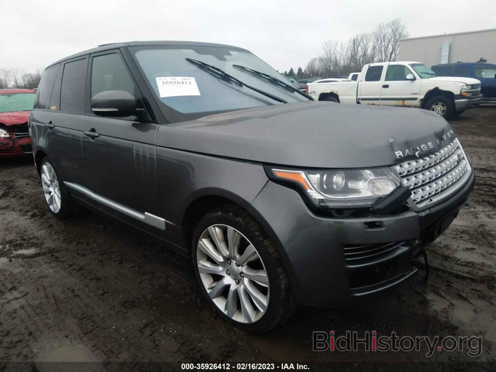 Photo SALGS2EFXGA308310 - LAND ROVER RANGE ROVER 2016