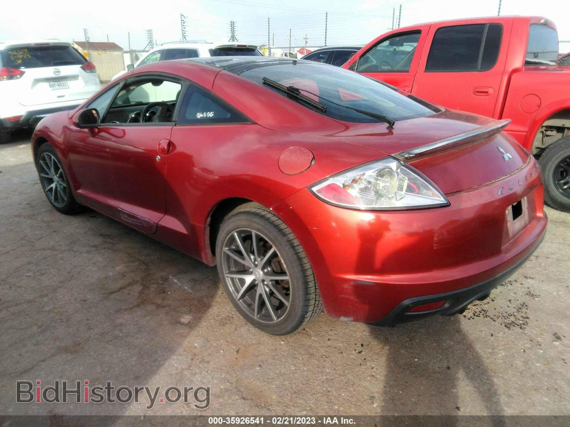 2012 MITSUBISHI ECLIPSE - VIN: 4A31K5DFXCE004278 - Фото 3
