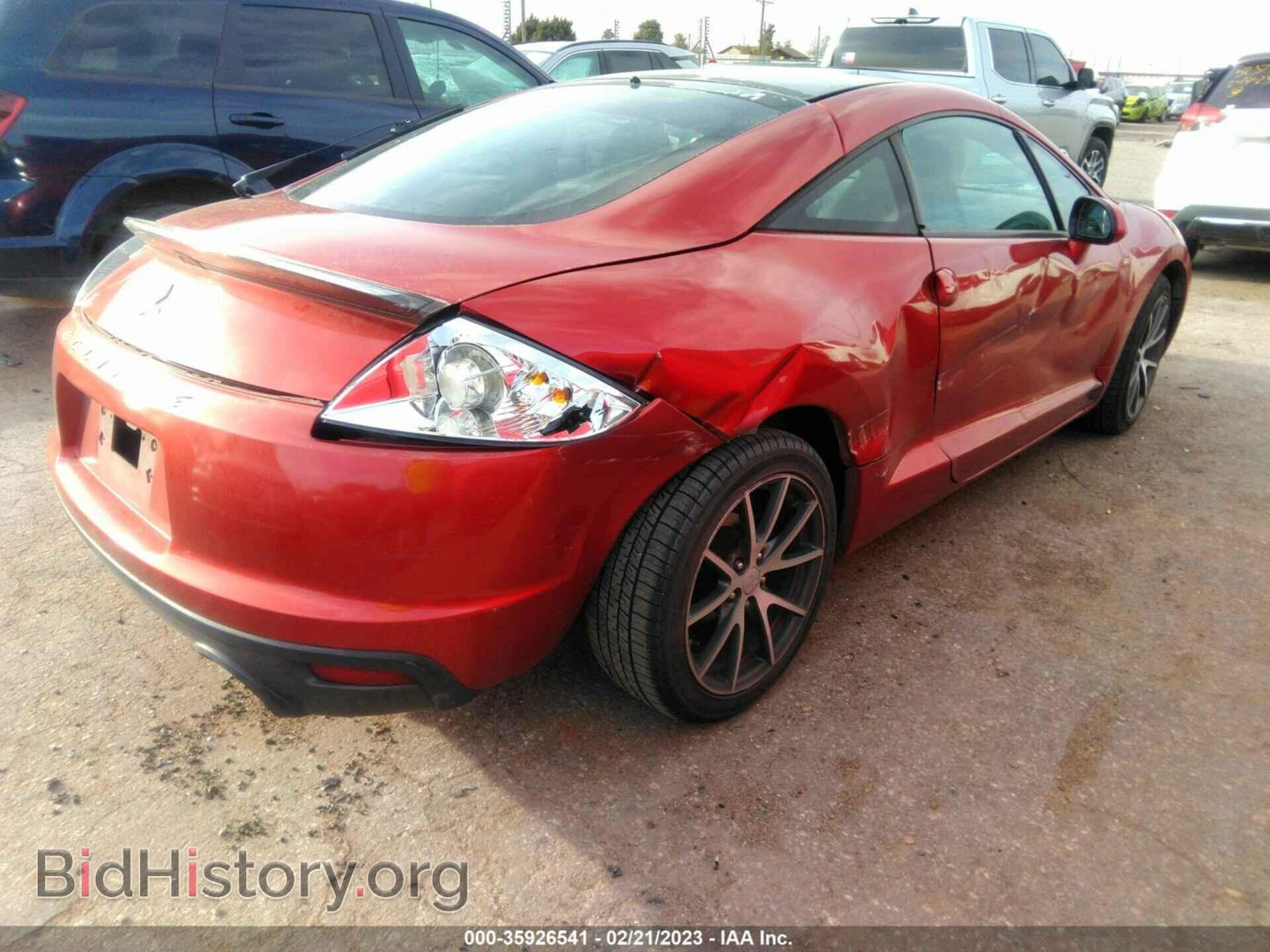 2012 MITSUBISHI ECLIPSE - VIN: 4A31K5DFXCE004278 - Фото 4