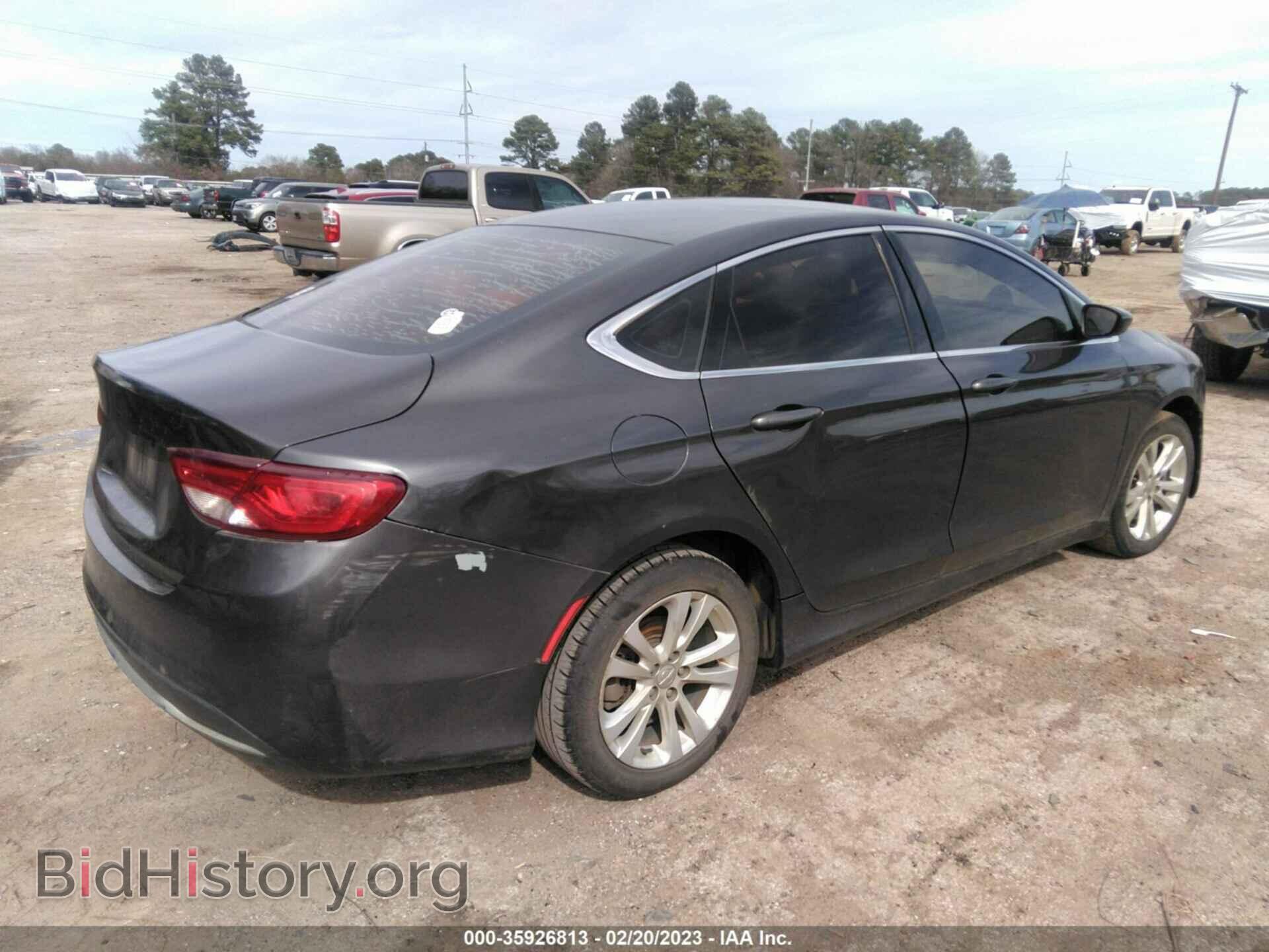 2015 CHRYSLER 200 - VIN: 1C3CCCAB4FN728880 - Фото 4