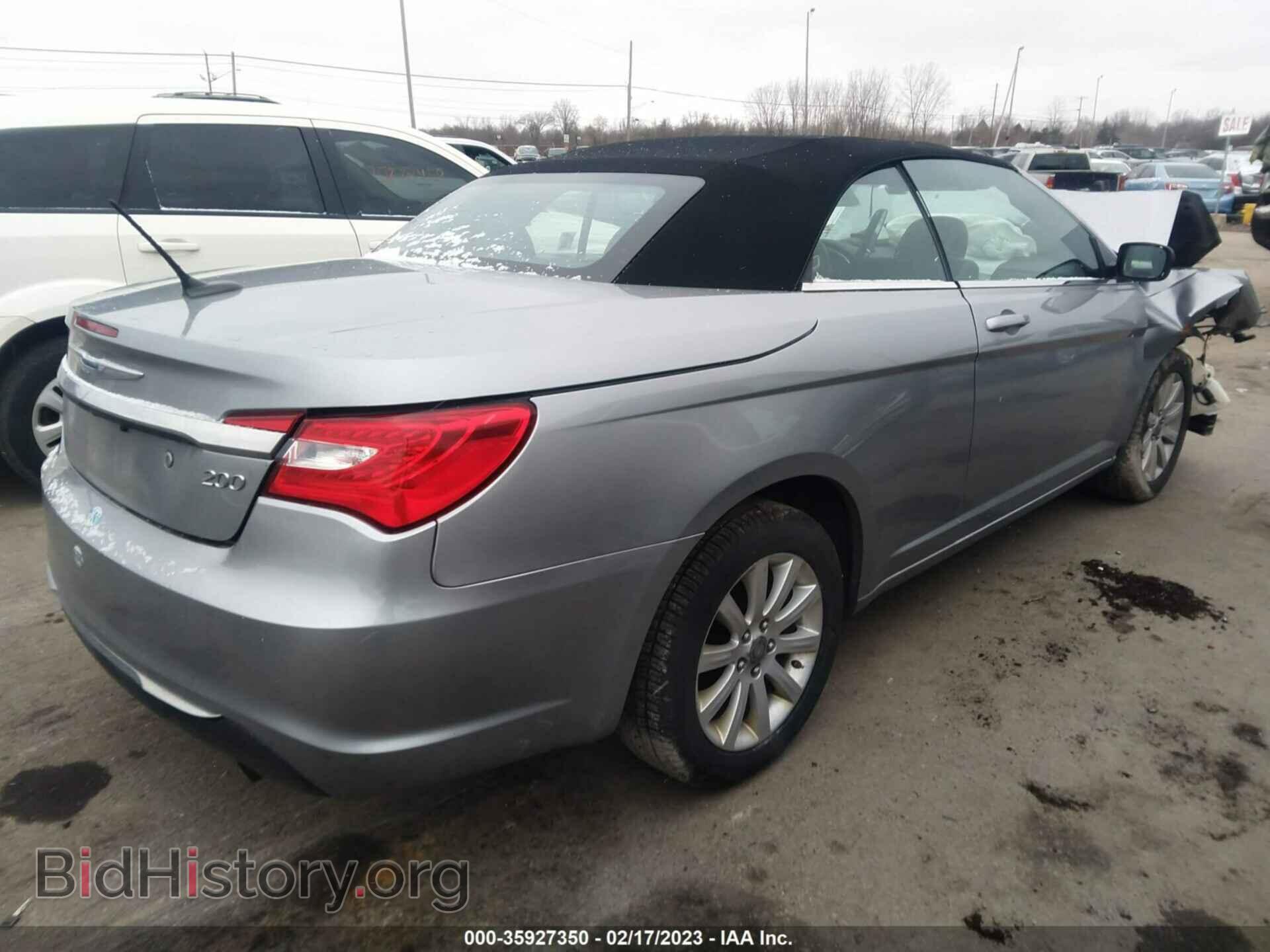 2013 CHRYSLER 200 - VIN: 1C3BCBEB0DN526583 - Фото 4