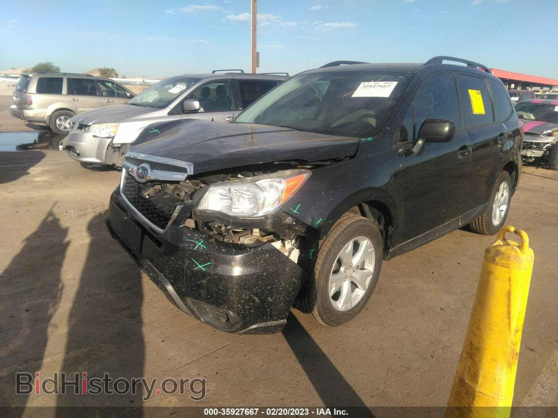 2016 SUBARU FORESTER - VIN: JF2SJABC5GH557292 - Фото 2