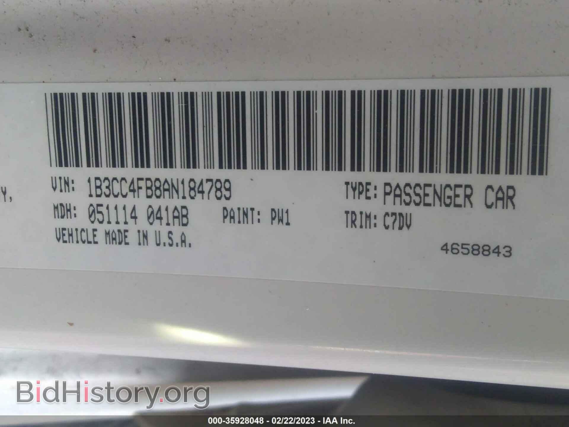2010 DODGE AVENGER - VIN: 1B3CC4FB8AN184789 - Photo 9