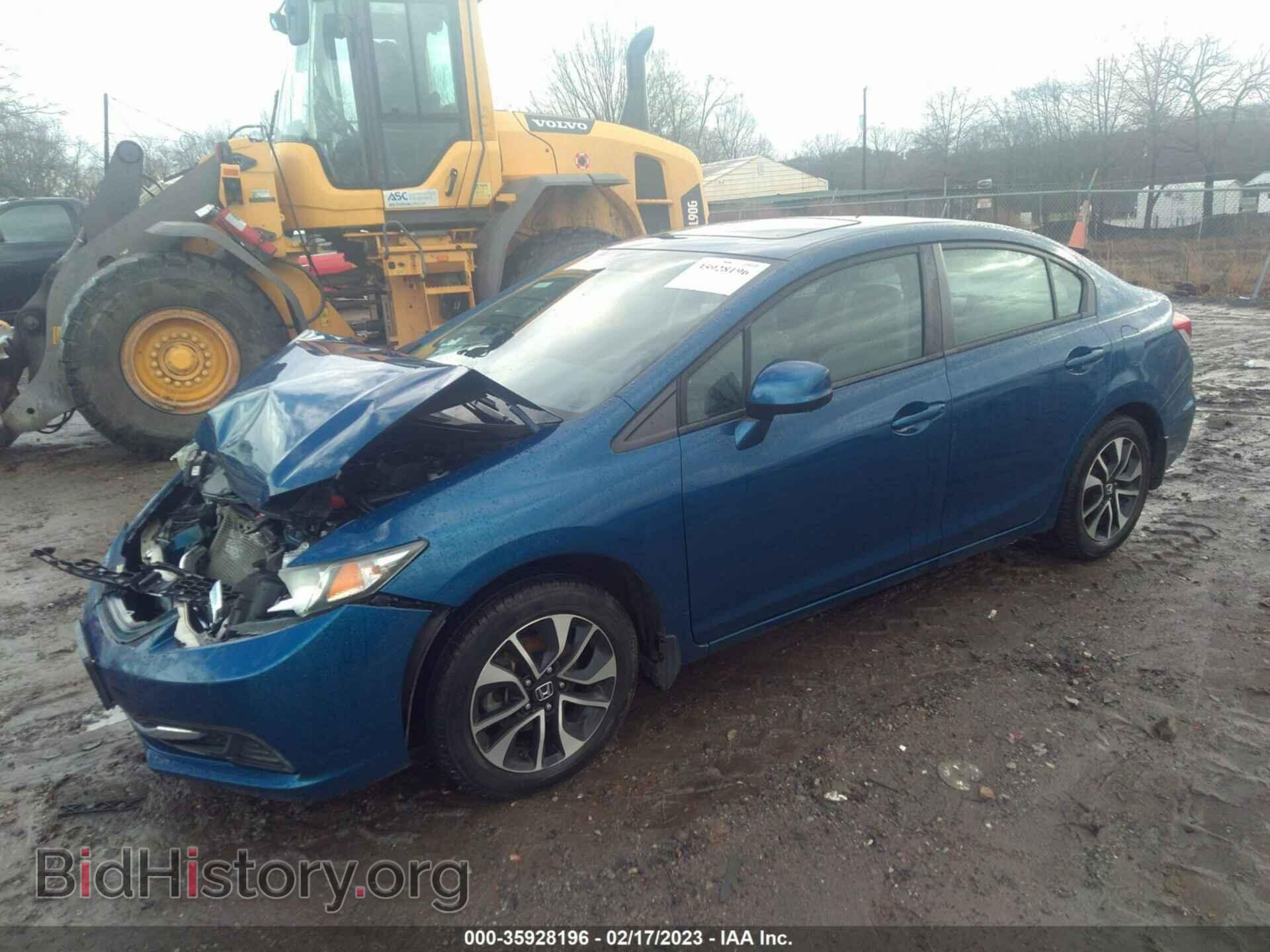 2013 HONDA CIVIC SDN - VIN: 2HGFB2F80DH511658 - Фото 2