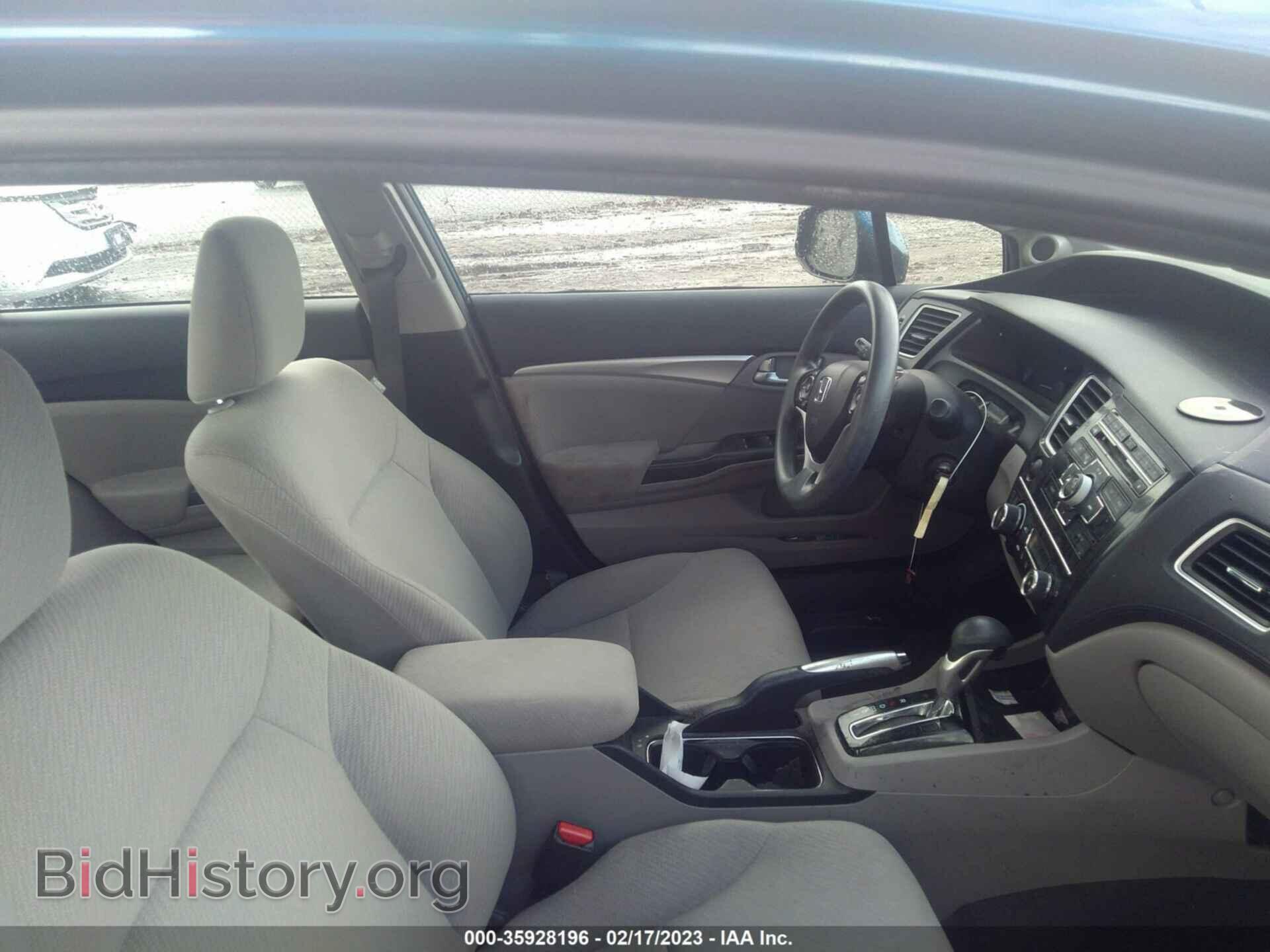 2013 HONDA CIVIC SDN - VIN: 2HGFB2F80DH511658 - Фото 5