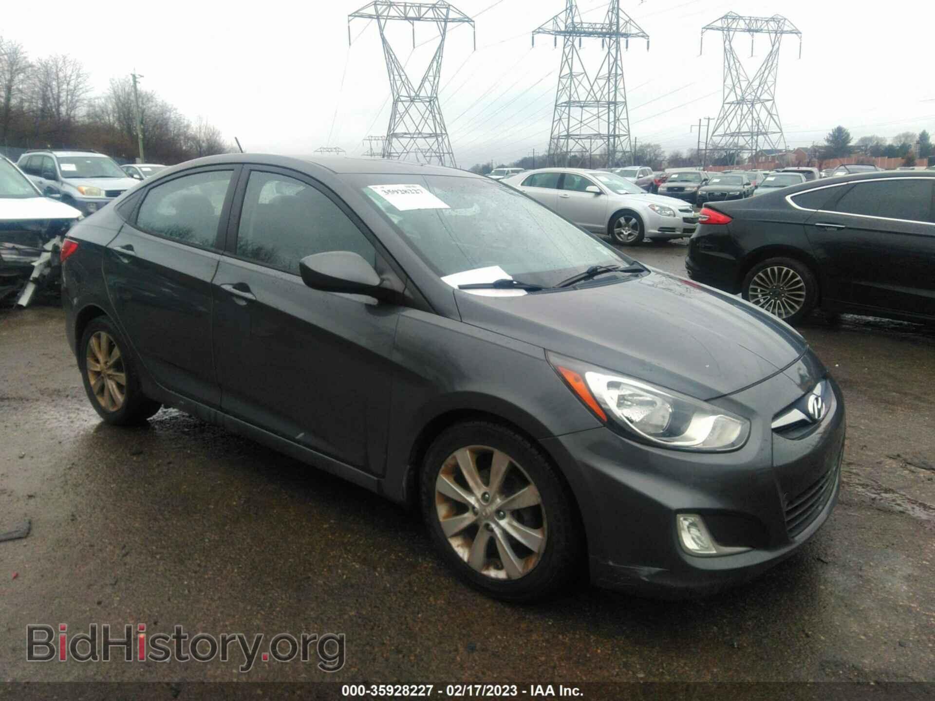 Photo KMHCU4AE9DU294849 - HYUNDAI ACCENT 2013