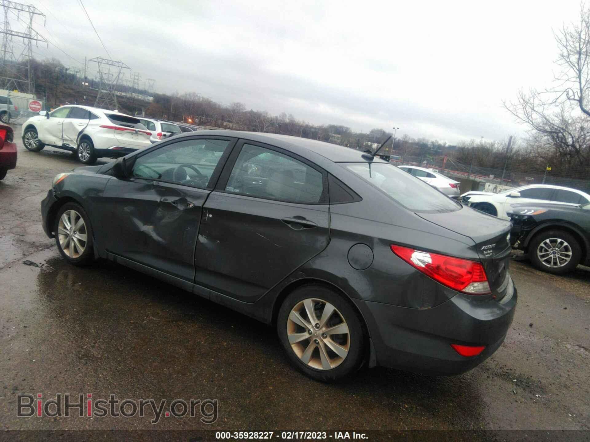 2013 HYUNDAI ACCENT - VIN: KMHCU4AE9DU294849 - Фото 3