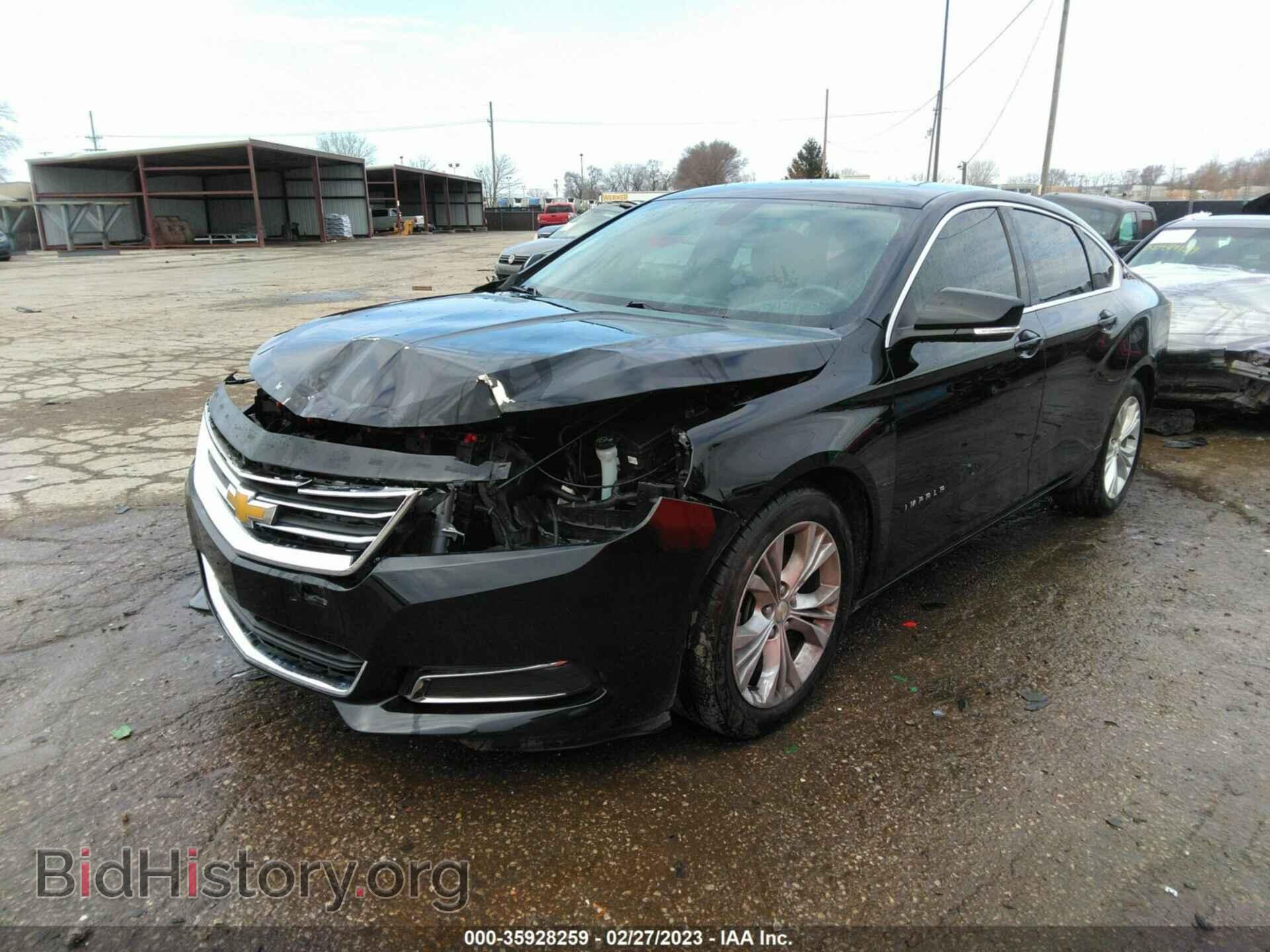 2014 CHEVROLET IMPALA - VIN: 2G1115SL7E9109647 - Фото 2