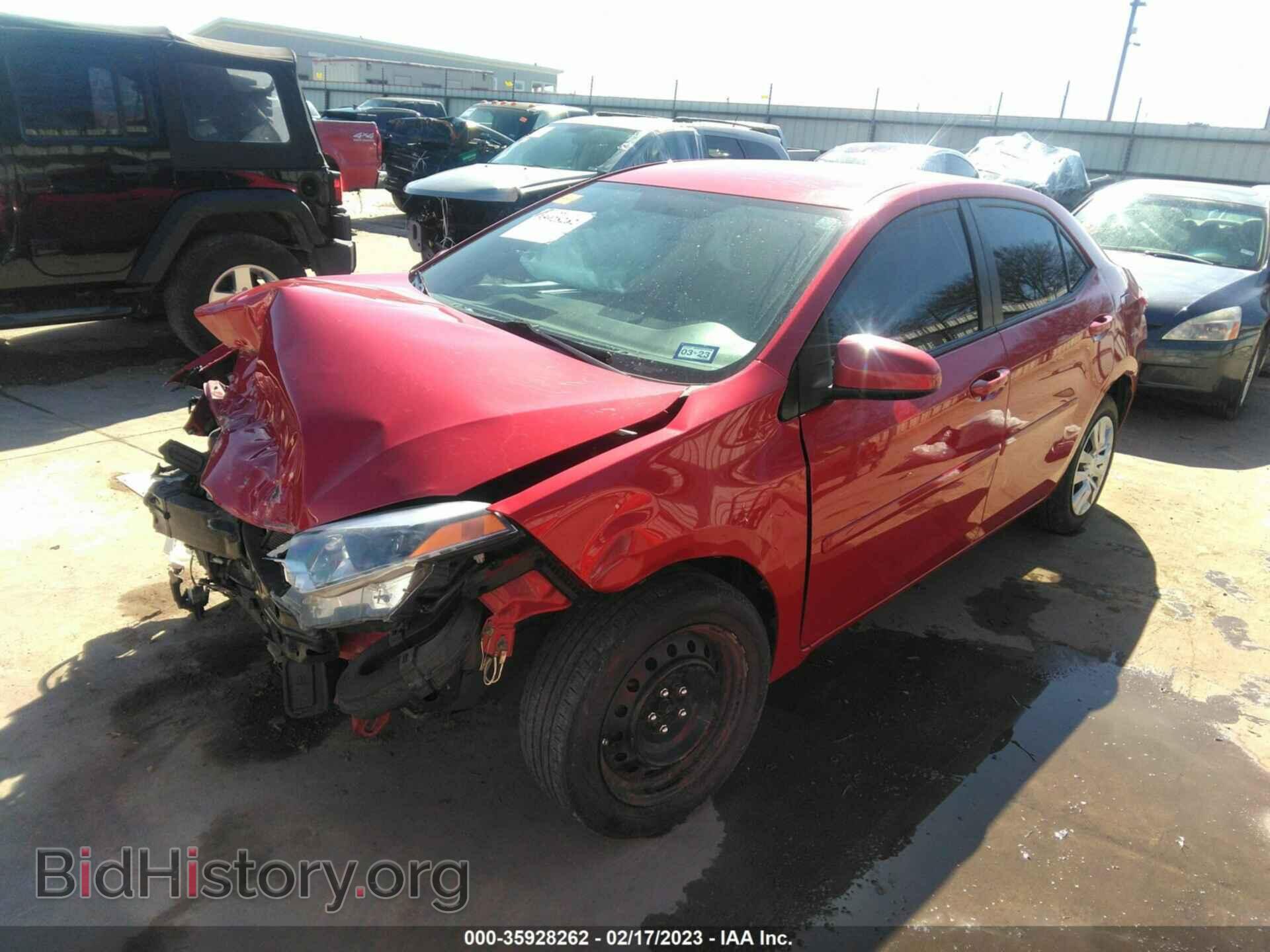 2014 TOYOTA COROLLA - VIN: 2T1BURHE7EC181466 - Фото 2