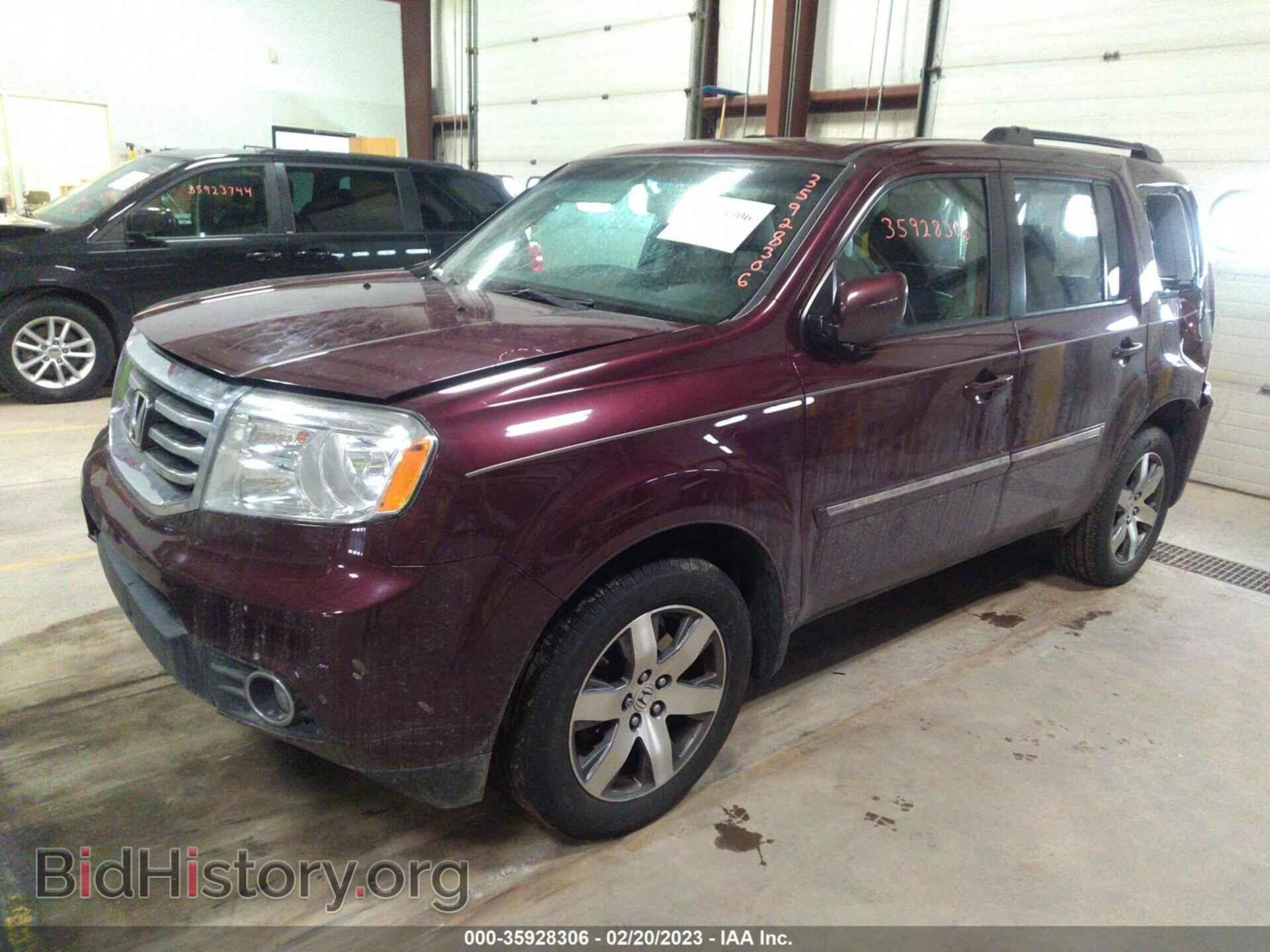 2014 HONDA PILOT - VIN: 5FNYF4H95EB042345 - Фото 2